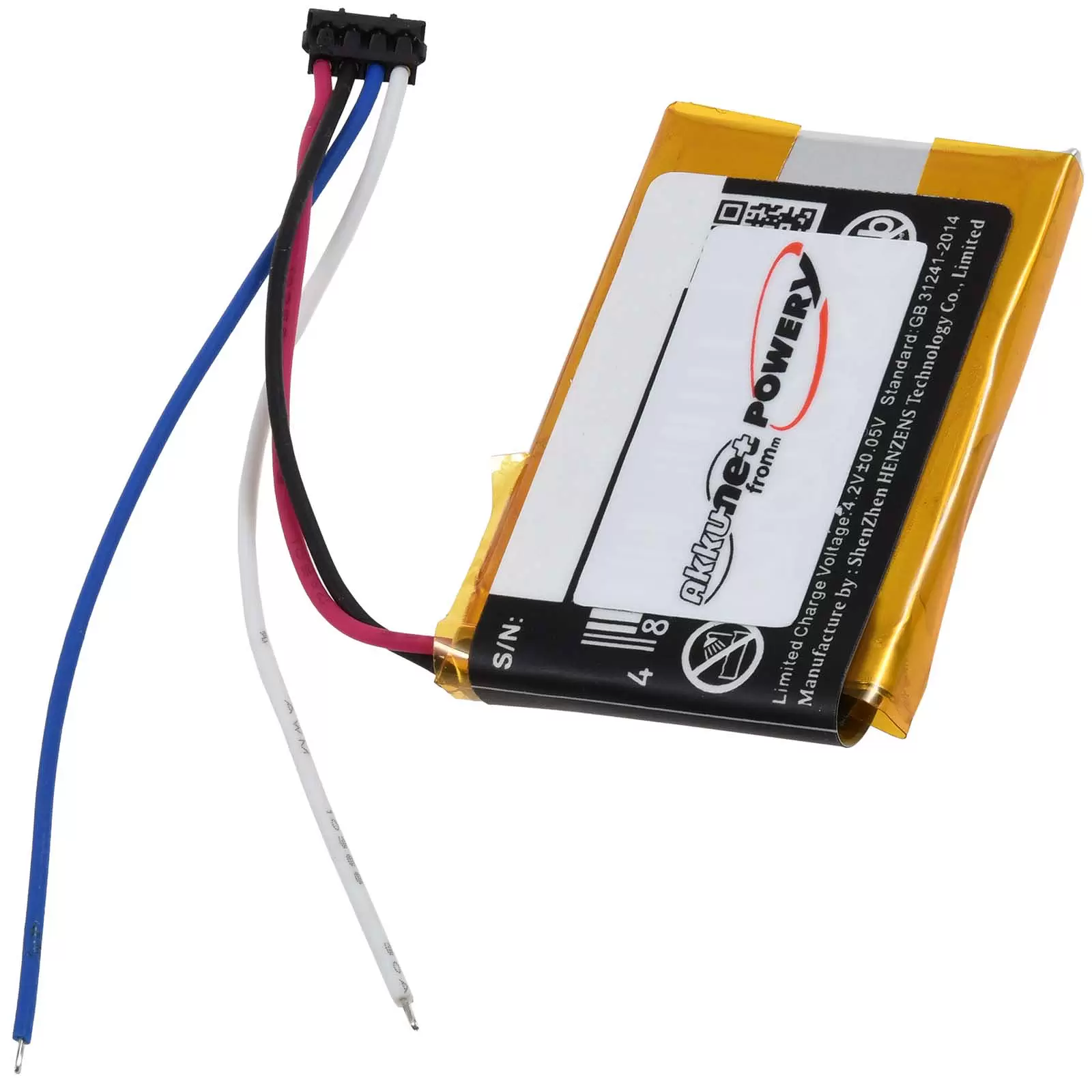 Akku passend für GPS-Fahrrad-Computer Garmin Edge 130, Edge 130 Plus, Typ 361-00086-02 Akku passend für GPS-Fahrrad-Computer Garmin Edge 130, Edge 130 Plus, Typ 361-00086-02