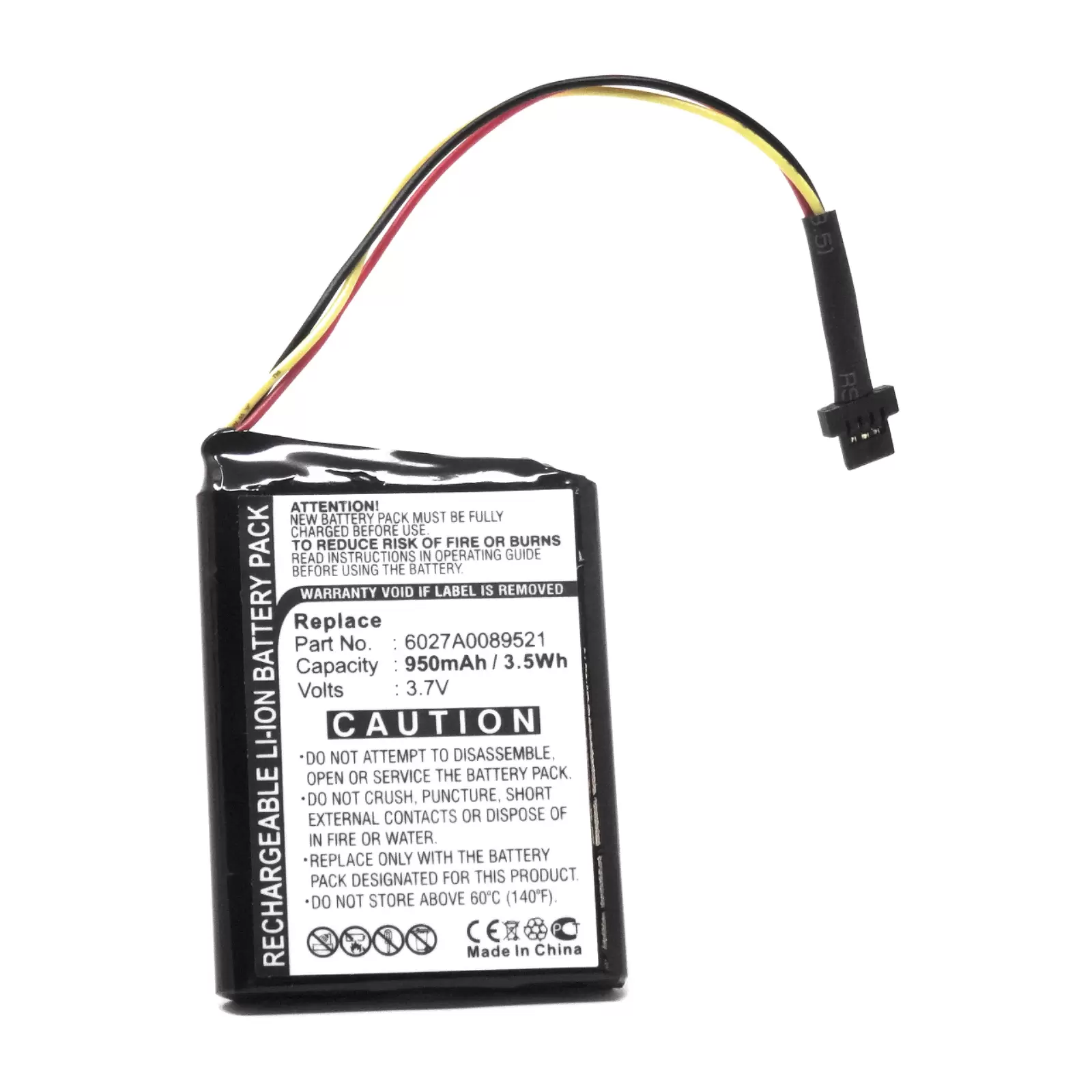 Akku für GPS Navigation TomTom Go 500 / Go 50 / One 140 / Typ VF6D Akku für GPS Navigation TomTom Go 500 / Go 50 / One 140 / Typ VF6D