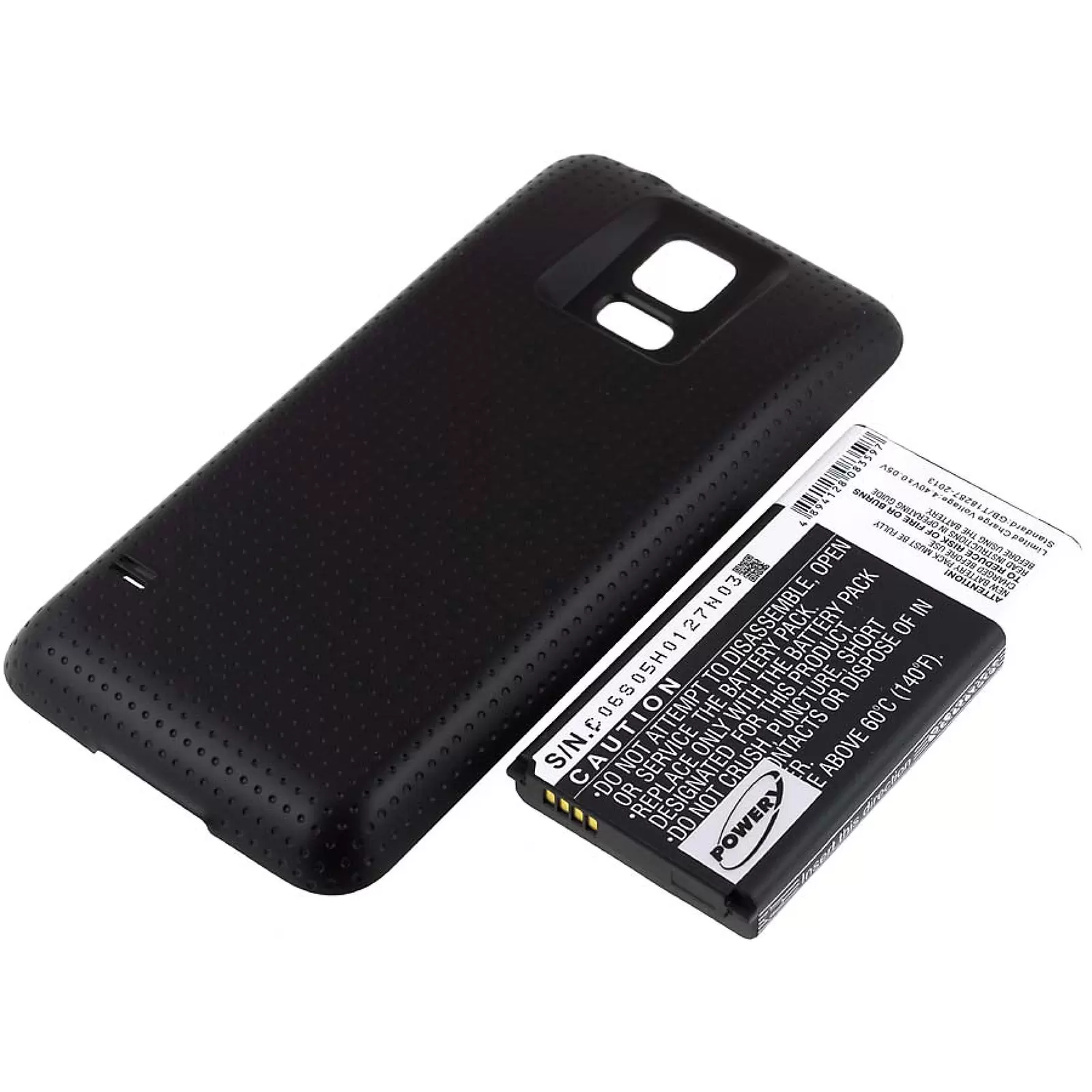 Akku für Samsung Galaxy S5/ Typ GT-I9600 Braun 5600mAh