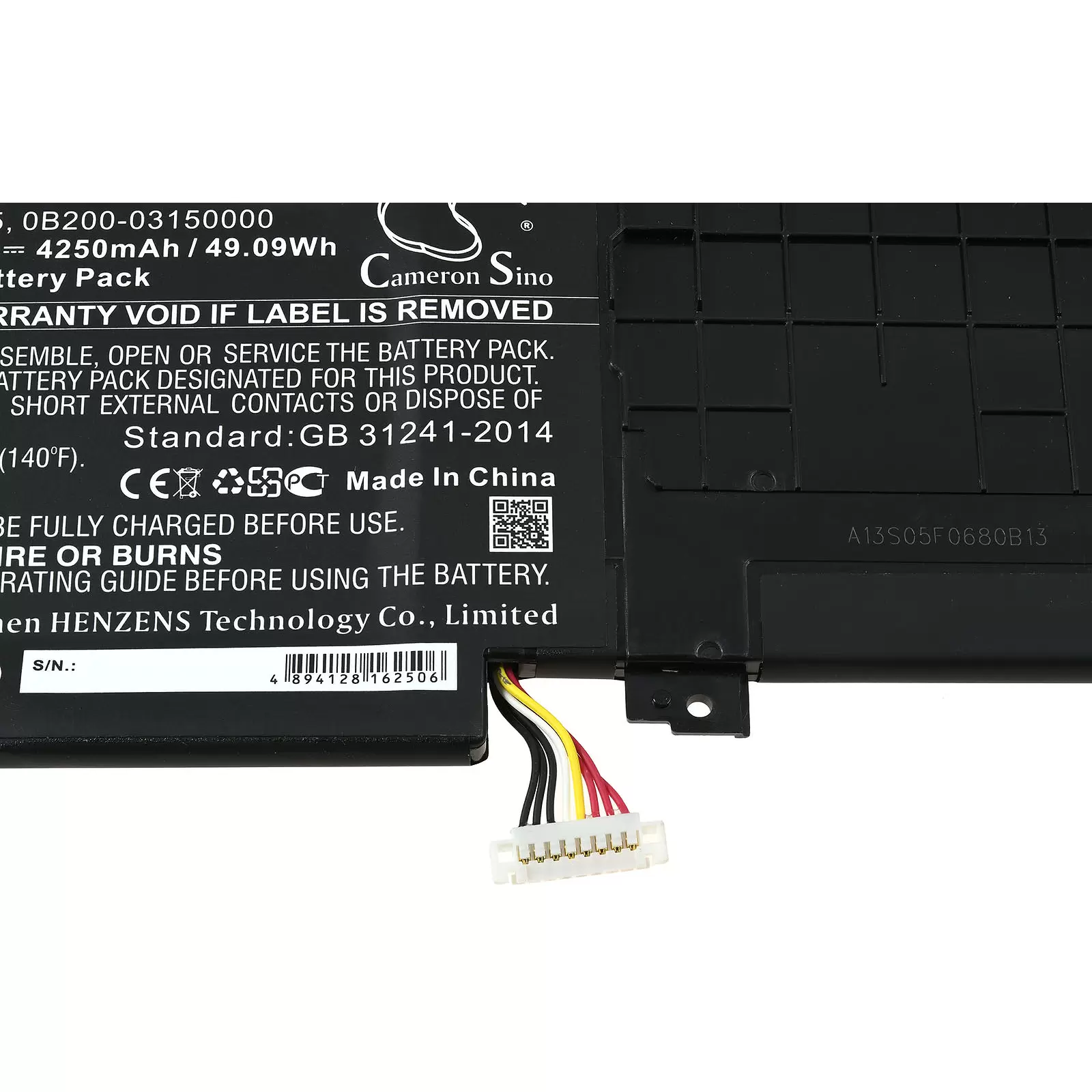 Akku passend für Laptop Asus ZenBook 13 UX333FA-A4011t, UX333FA-A4081t, Typ C31N1815 u.a.