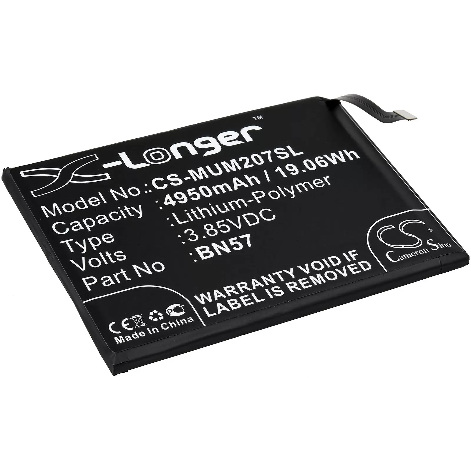 Akku passend für Smartphone, Handy Xiaomi Poco X3 NFC, M2007J20CG, Typ BN57 Akku passend für Smartphone, Handy Xiaomi Poco X3 NFC, M2007J20CG, Typ BN57