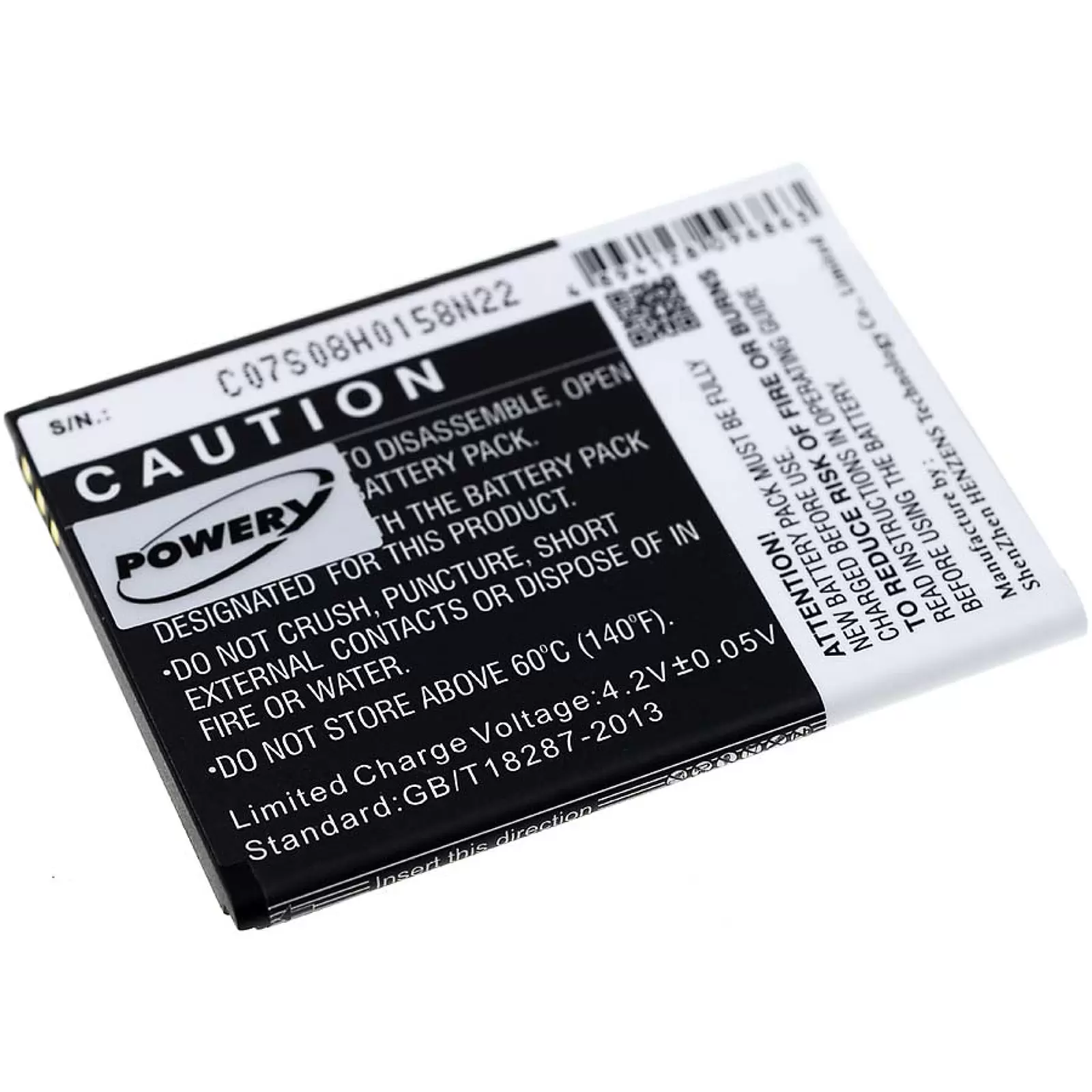 Akku für Kazam Trooper X3.5 / Typ KAX35 Akku für Kazam Trooper X3.5 / Typ KAX35