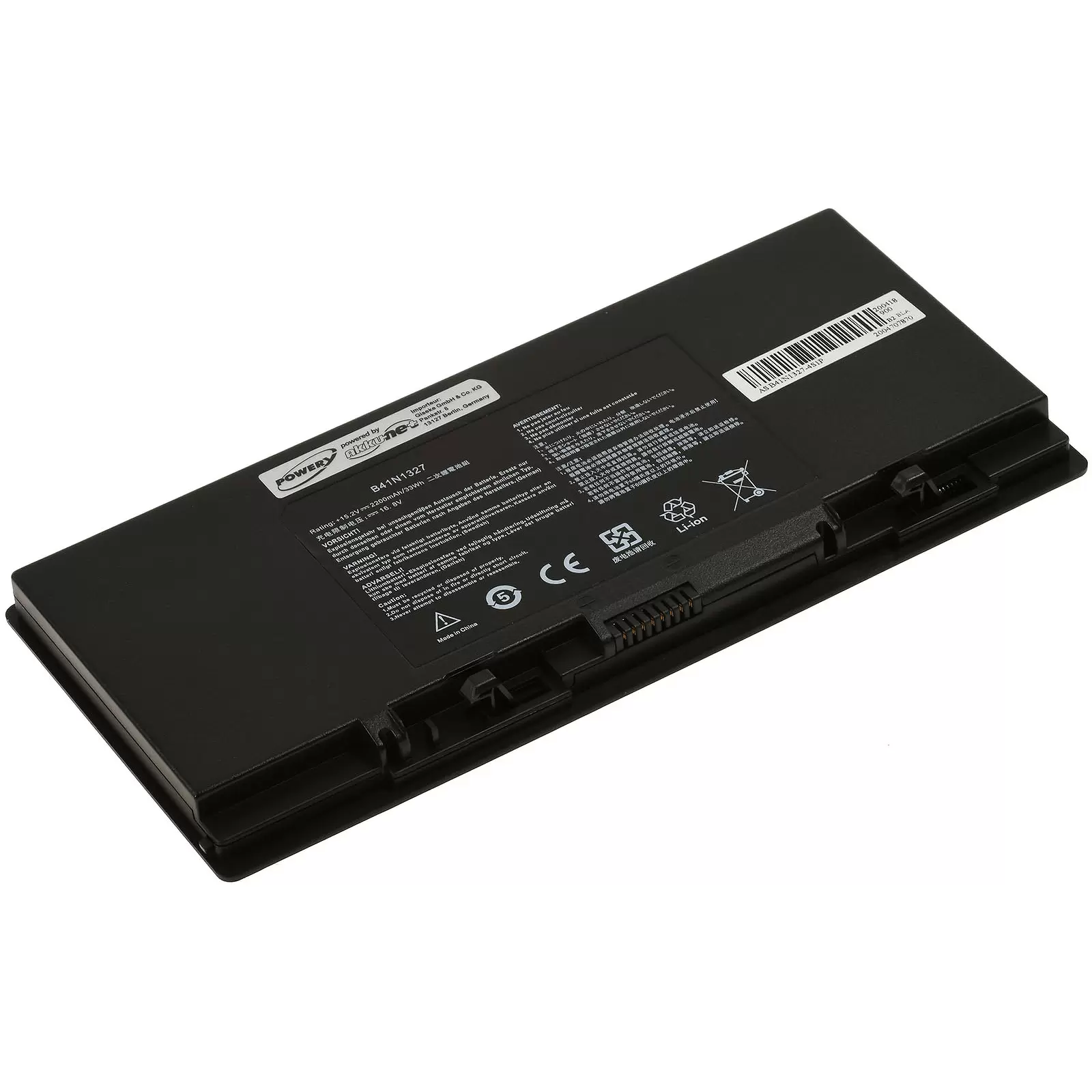 Akku für Laptop Asus Pro B551 / Typ B41N1327