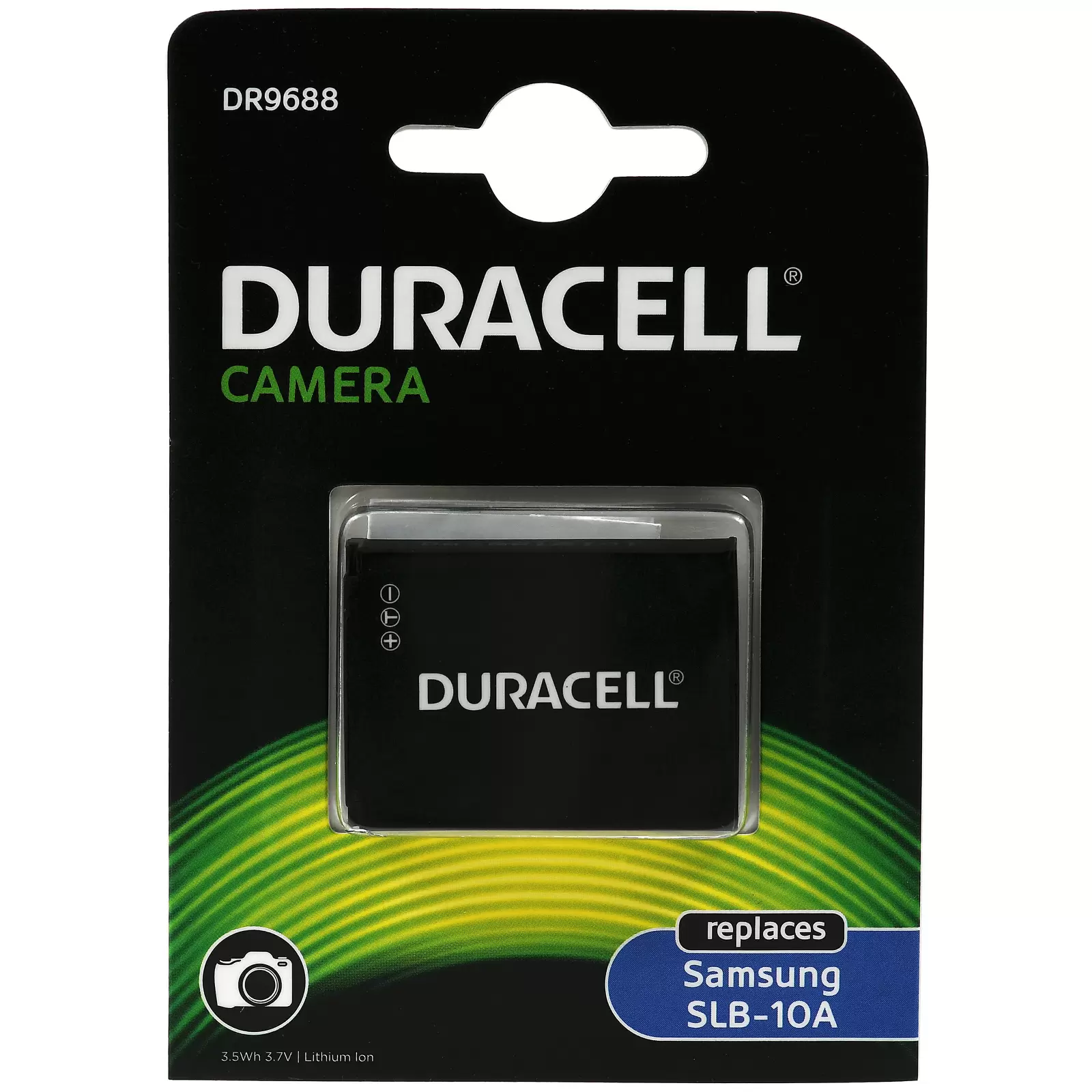 Duracell Akku passend für Digitalkamera Samsung L100 / Samsung L110 / Typ SLB-10A u.a.