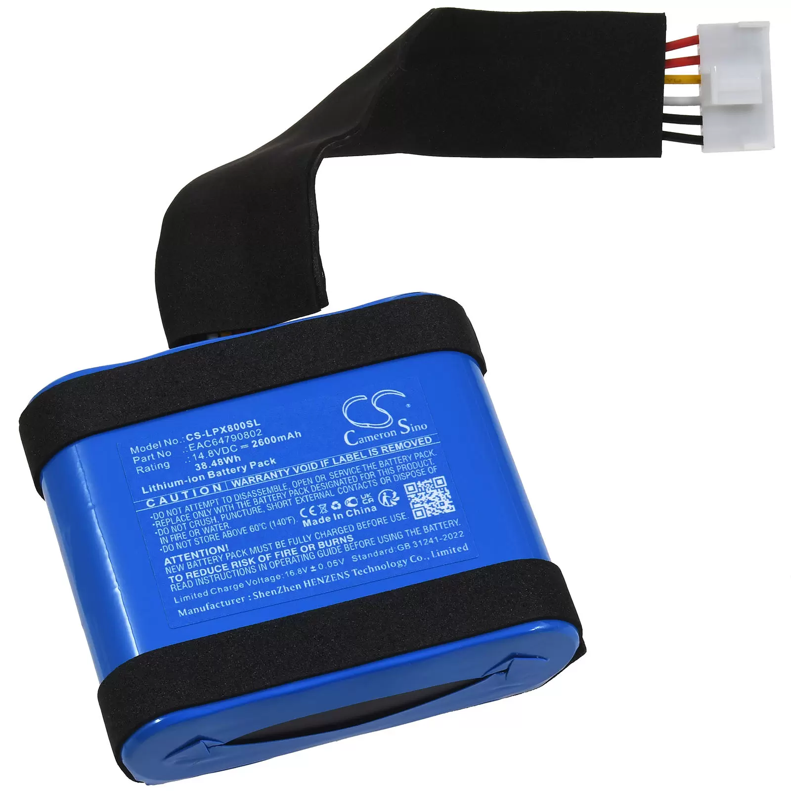 Akku passend für Lautsprecher LG XBoom XG8T Typ IBA027GA Akku passend für Lautsprecher LG XBoom XG8T Typ IBA027GA