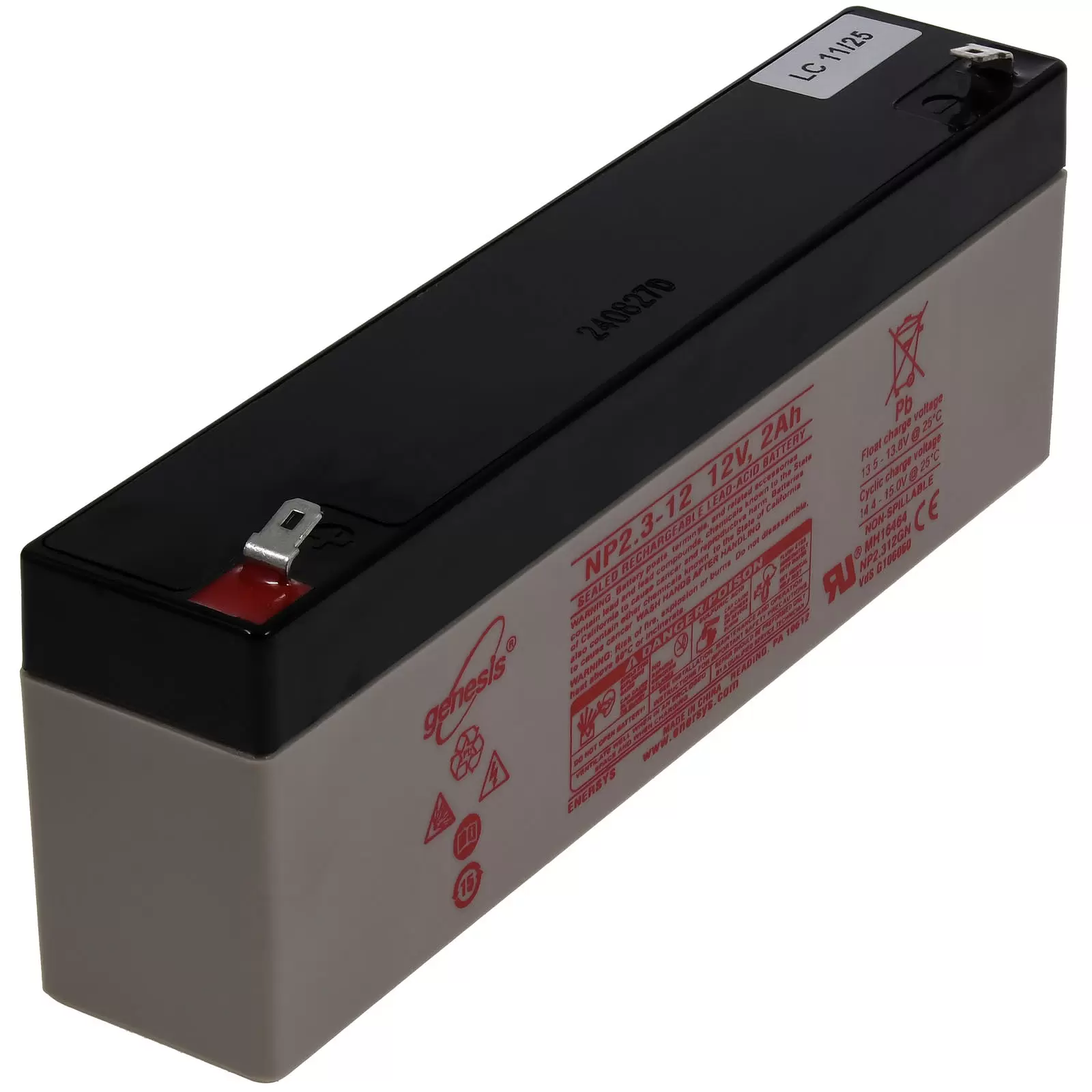 Enersys Hawker AGM Genesis Bleiakku 12V 2,3Ah VdS Enersys Hawker AGM Genesis Bleiakku 12V 2,3Ah VdS