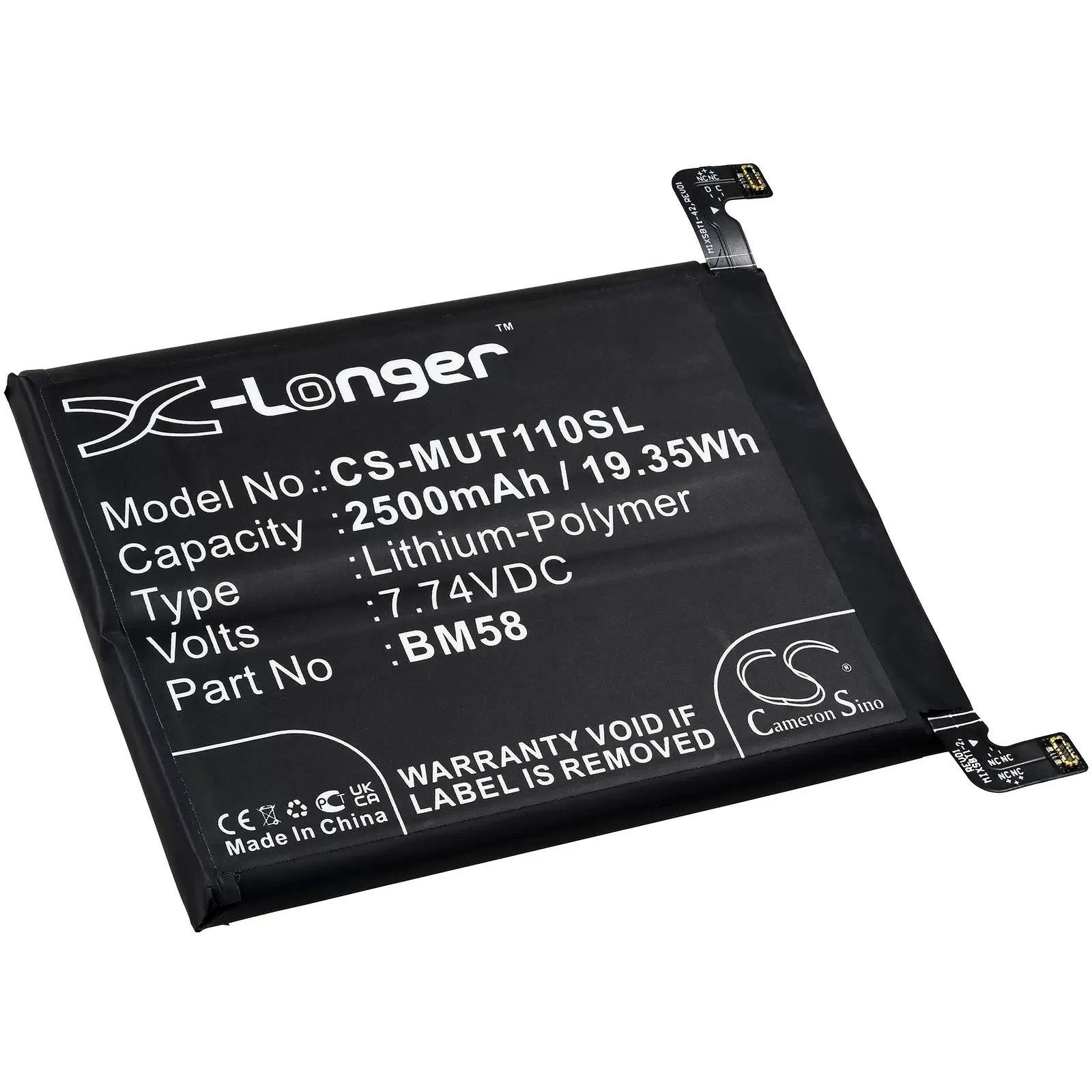 Akku passend für Handy, Smartphone Xiaomi Mi 11T Pro 5G, Typ BM58 Akku passend für Handy, Smartphone Xiaomi Mi 11T Pro 5G, Typ BM58