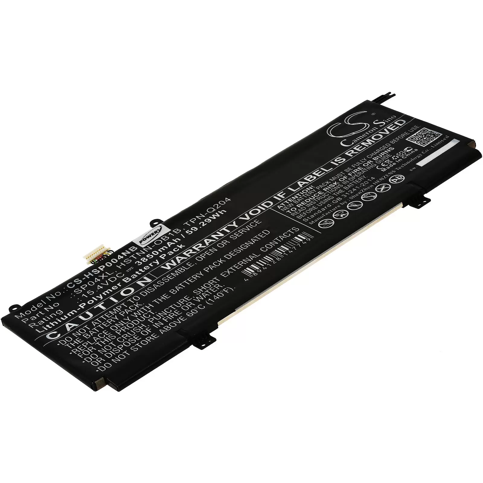 Akku für Laptop HP Spectre X360 13-AP0109ng / X360 13-AP0312ng / Typ L28538-AC1 / SP04XL