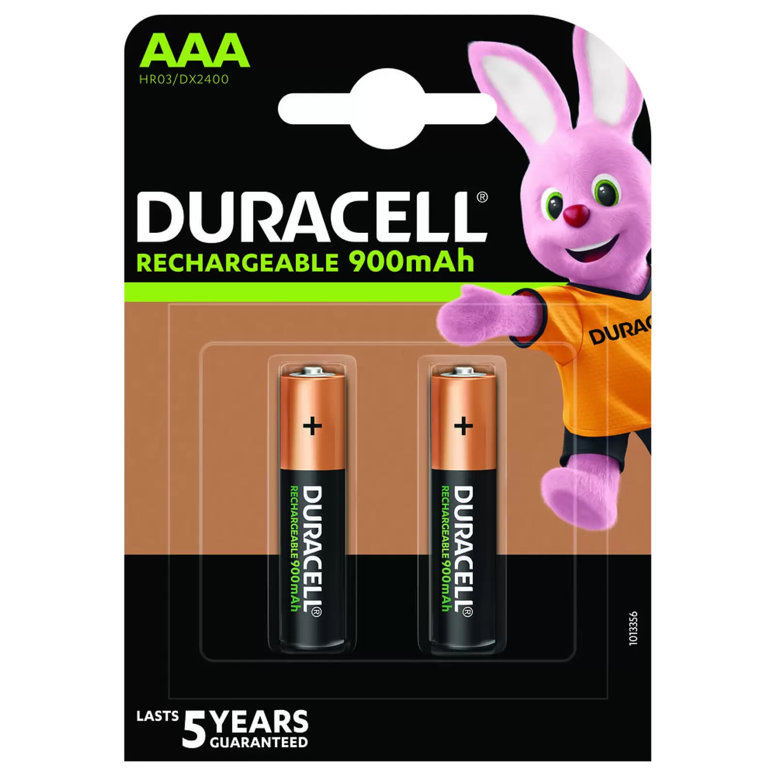 Duracell Rechargeable AAA, Micro, HR03 Akku 900mAh 2er Blister