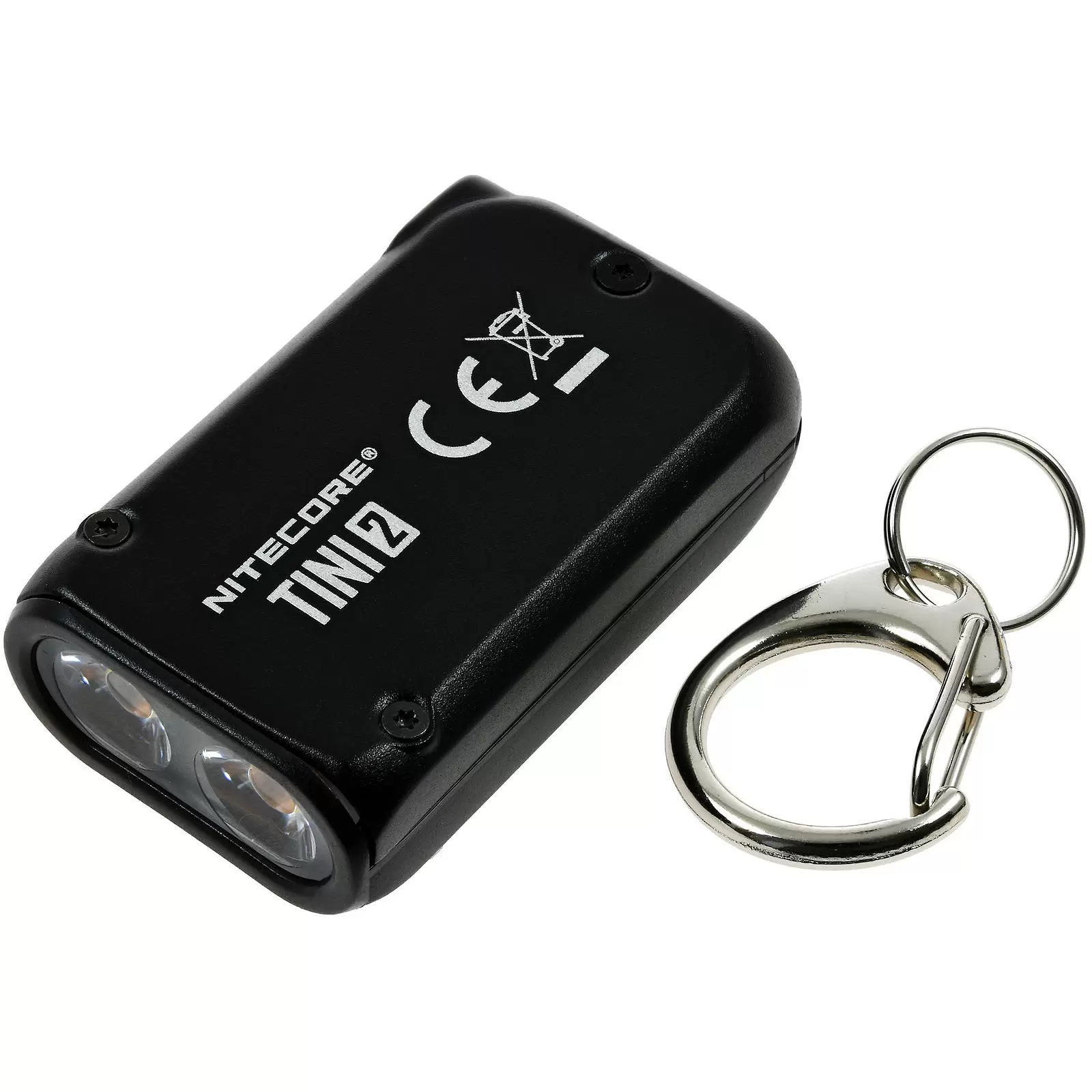 Nitecore TINI 2 LED-Schlüsselanhänger-Taschenlampe, 500 Lumen