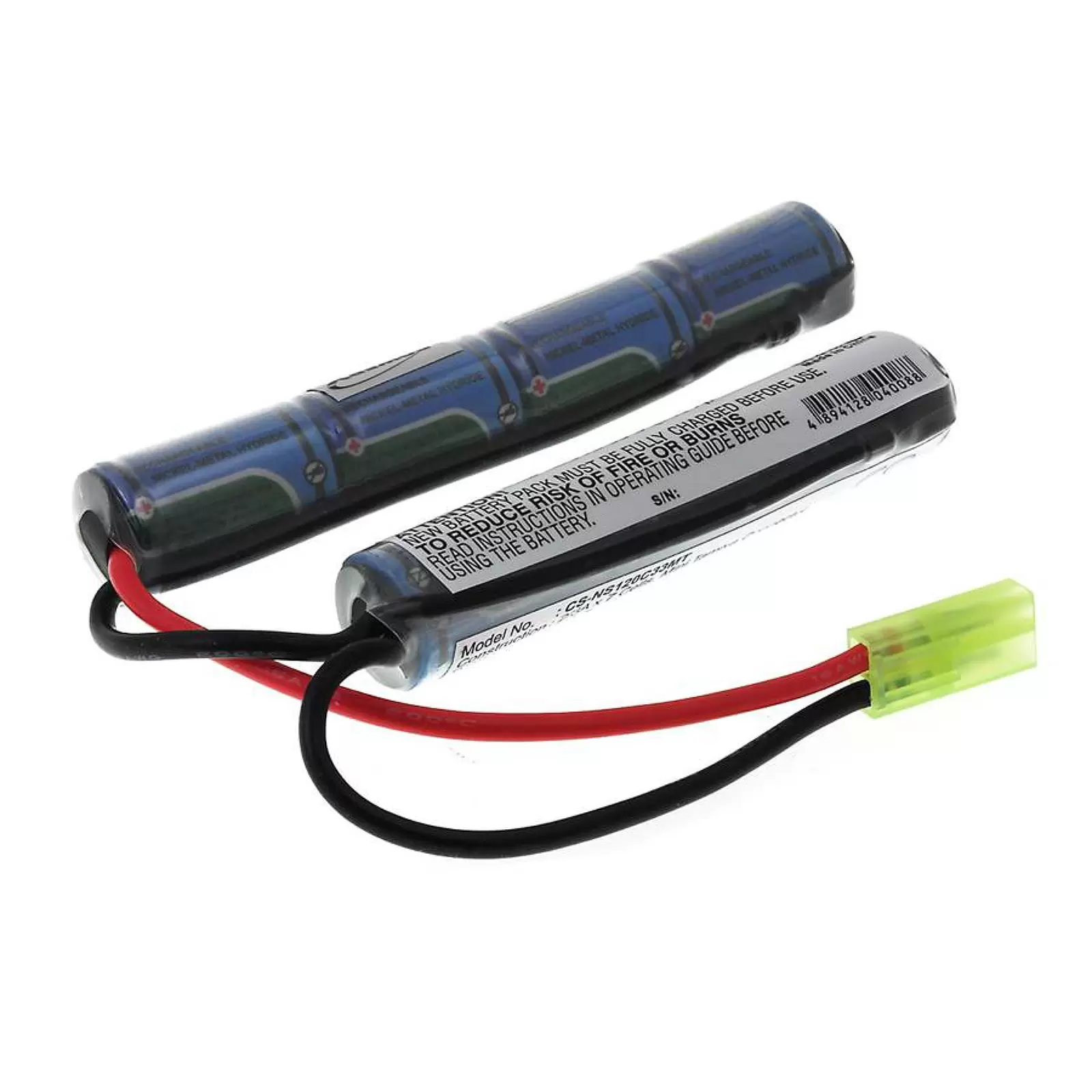 Akku für Softair-Waffen 8,4V-1500mAh 4 + 3 Zellen in Reihe