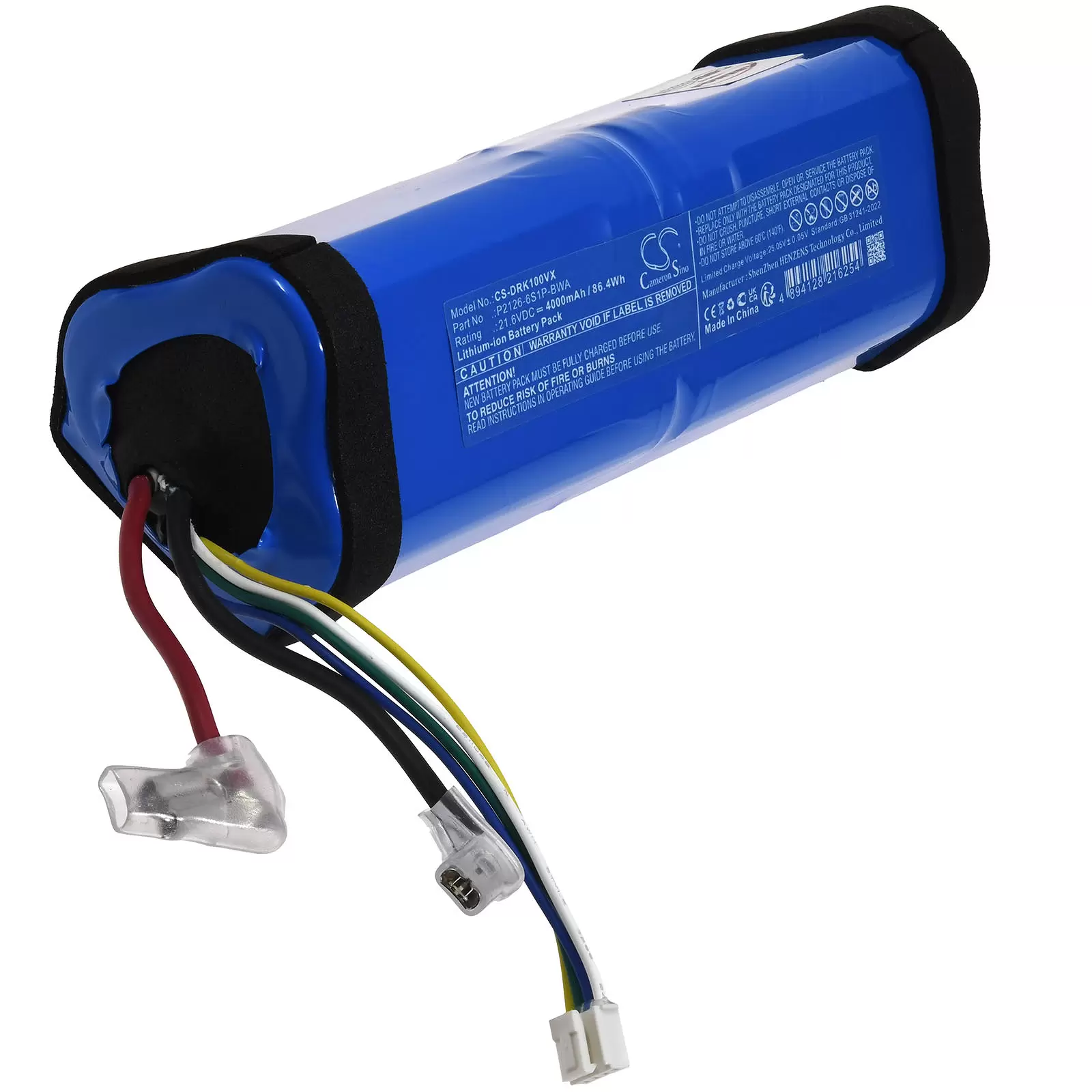 Akku passend für Staubsauger Dreame Mova K10 Typ P2126-6S1P-BWA
