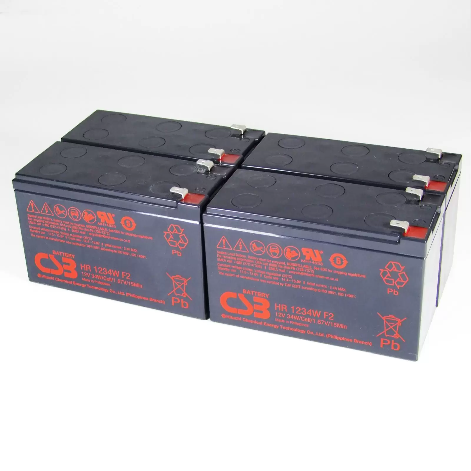 CSB Bleiakkus u.a. passend für APC Smart UPS SU1400R2 / SUA1500RMI2U / SUA1500R2X93 (RBC 24) 12V 9Ah CSB Bleiakkus u.a. passend für APC Smart UPS SU1400R2 / SUA1500RMI2U / SUA1500R2X93 (RBC 24) 12V 9Ah