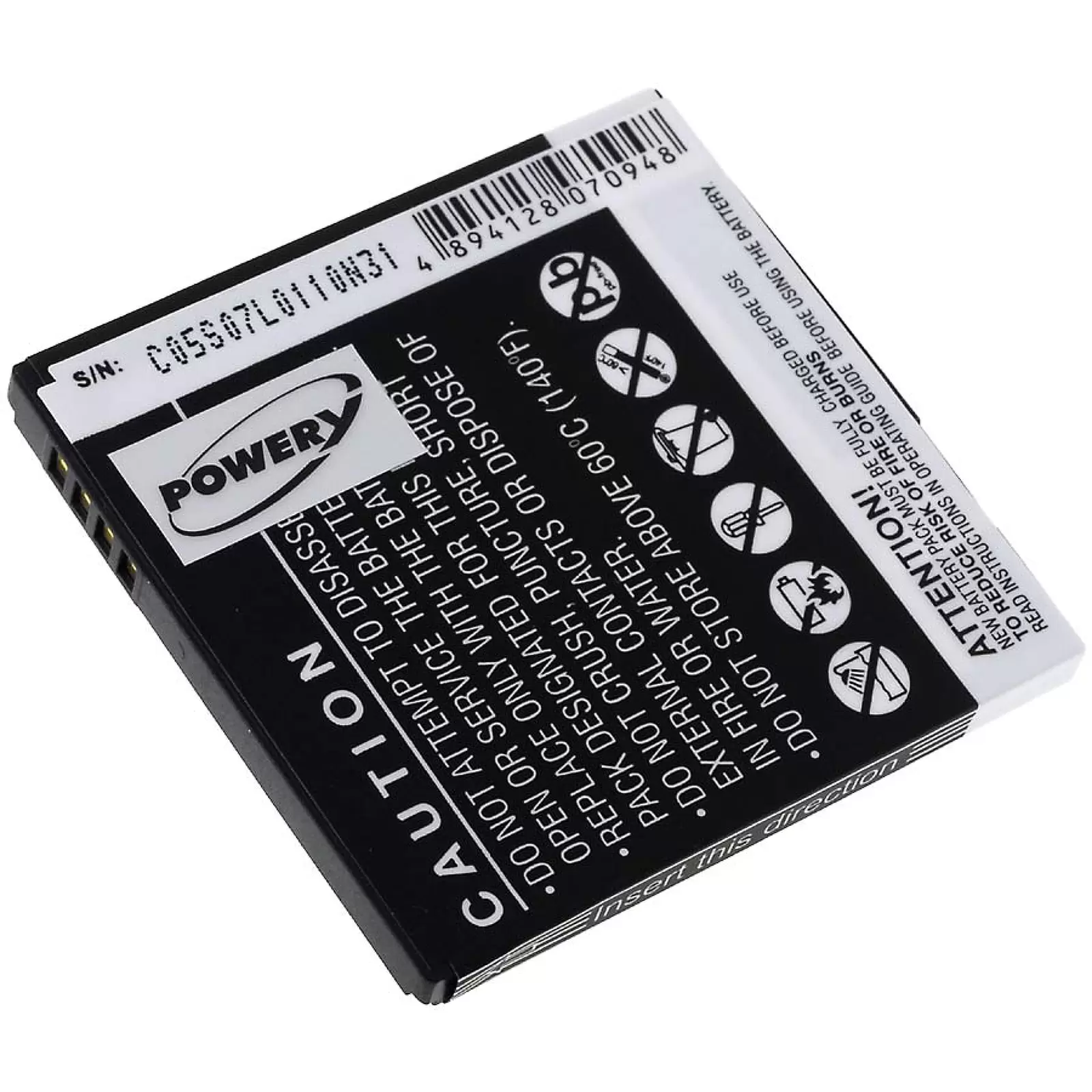 Akku für Gigabyte G1310 / Typ GPS-H05