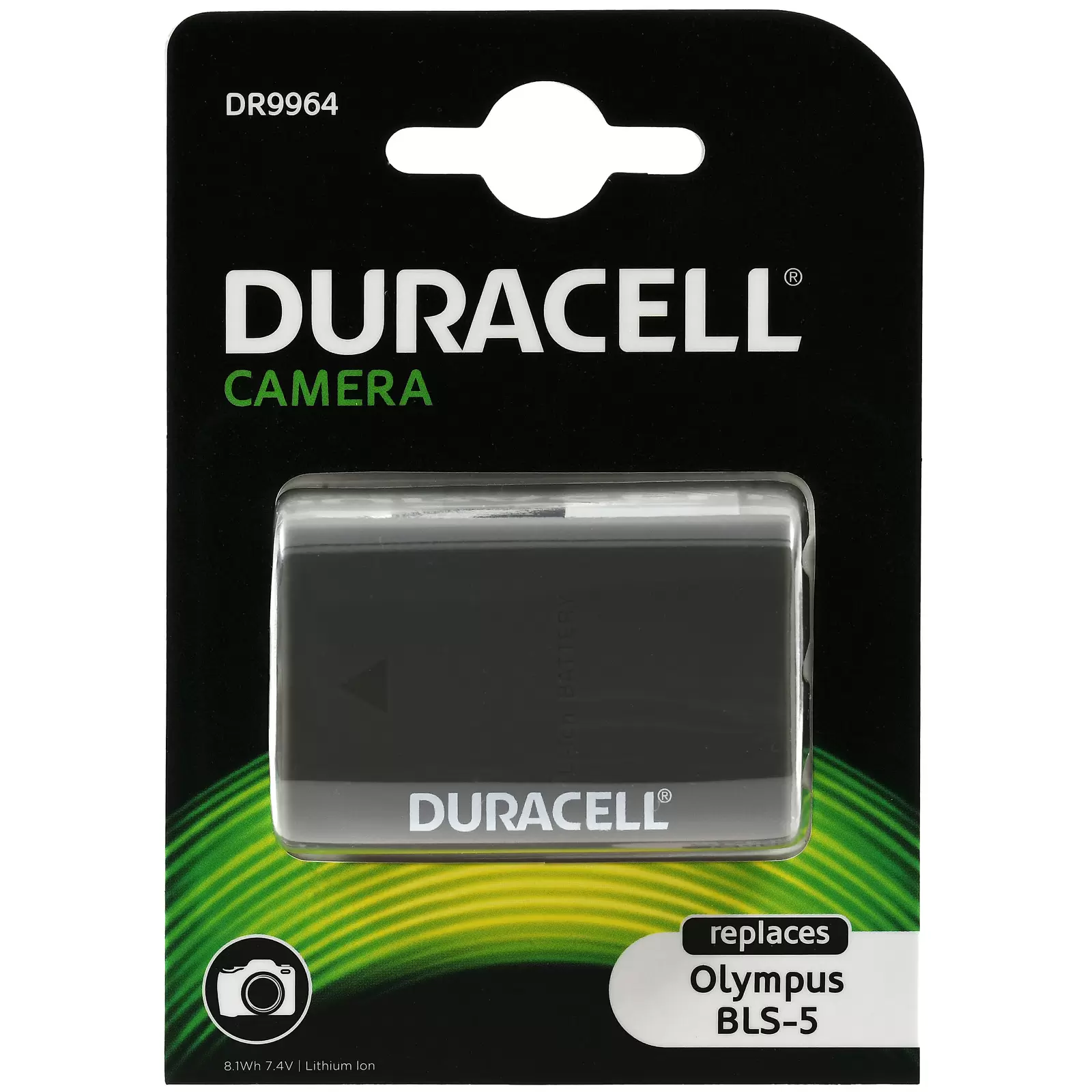 Duracell Akku passend für Digitalkamera Olympus PEN E-PL2 / Stylus 1 / Typ BLS-5 Duracell Akku passend für Digitalkamera Olympus PEN E-PL2 / Stylus 1 / Typ BLS-5