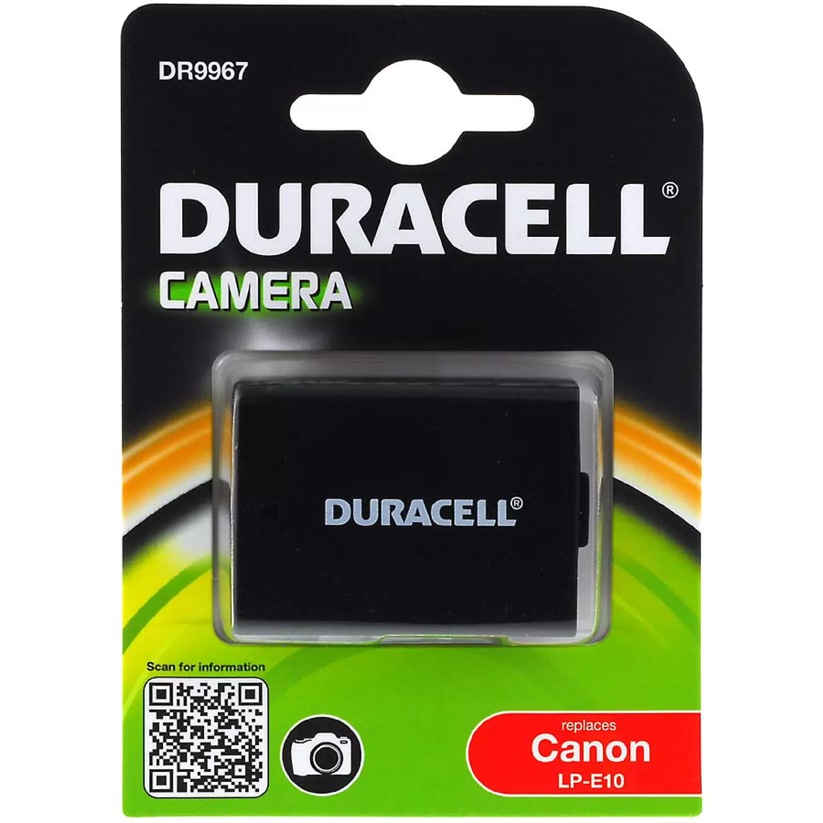 Duracell Akku DR9967 für Canon Typ LP-E10 Duracell Akku DR9967 für Canon Typ LP-E10
