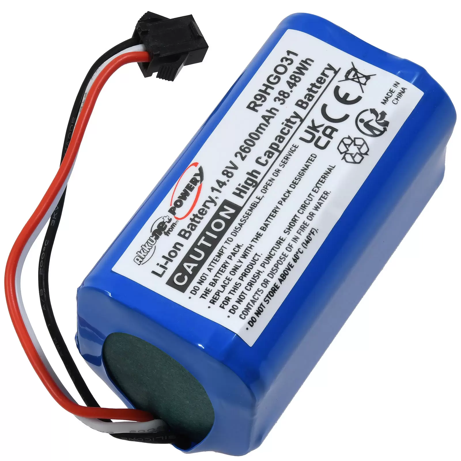 Akku passend für Elfbot C1 D1 M160 T2 Staubsauger Typ FD-CDM-A-L14.4