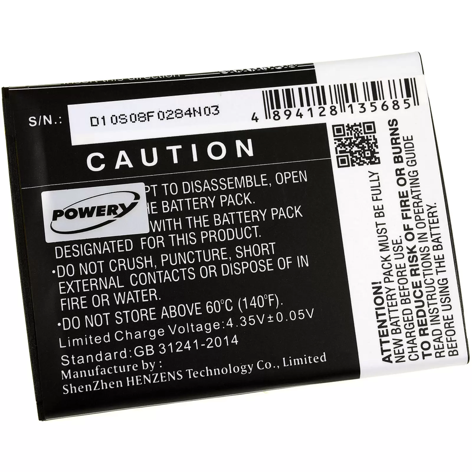 Akku für Smartphone Wiko Slide 2 / Pulp Fab / Typ S104-N77000-012 Akku für Smartphone Wiko Slide 2 / Pulp Fab / Typ S104-N77000-012