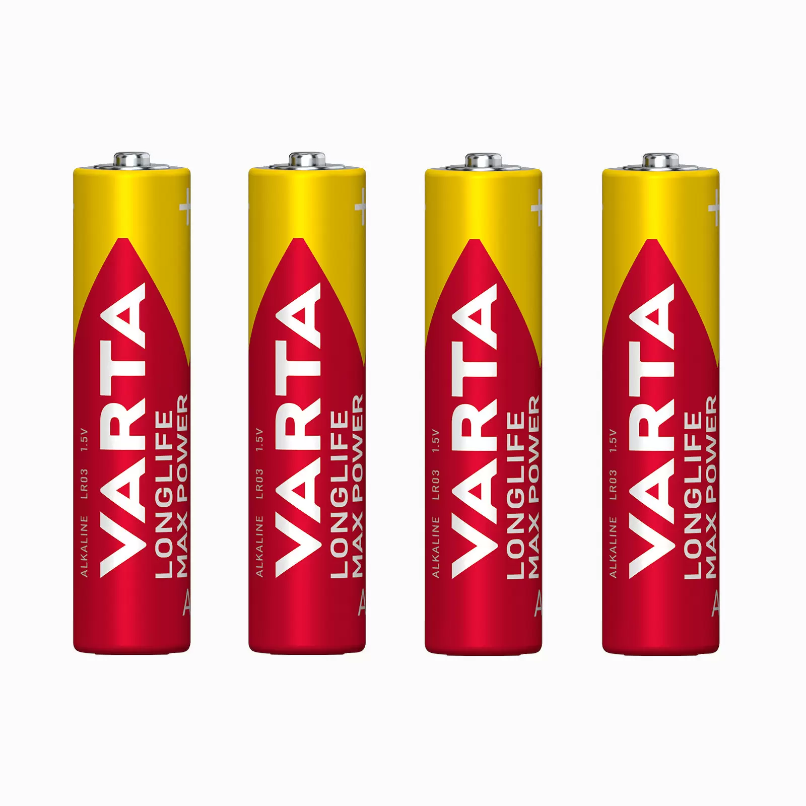 Varta Batterien AAA LR03 Alkaline Micro Longlife Max Power 1,5V 4er Blister