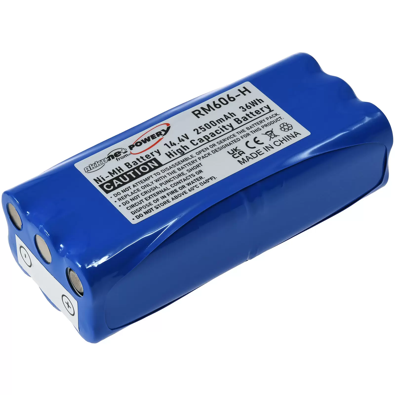 Powerakku passend für Dirt Devil Libero M606 M607 Spider Typ 0606004 2500mAh