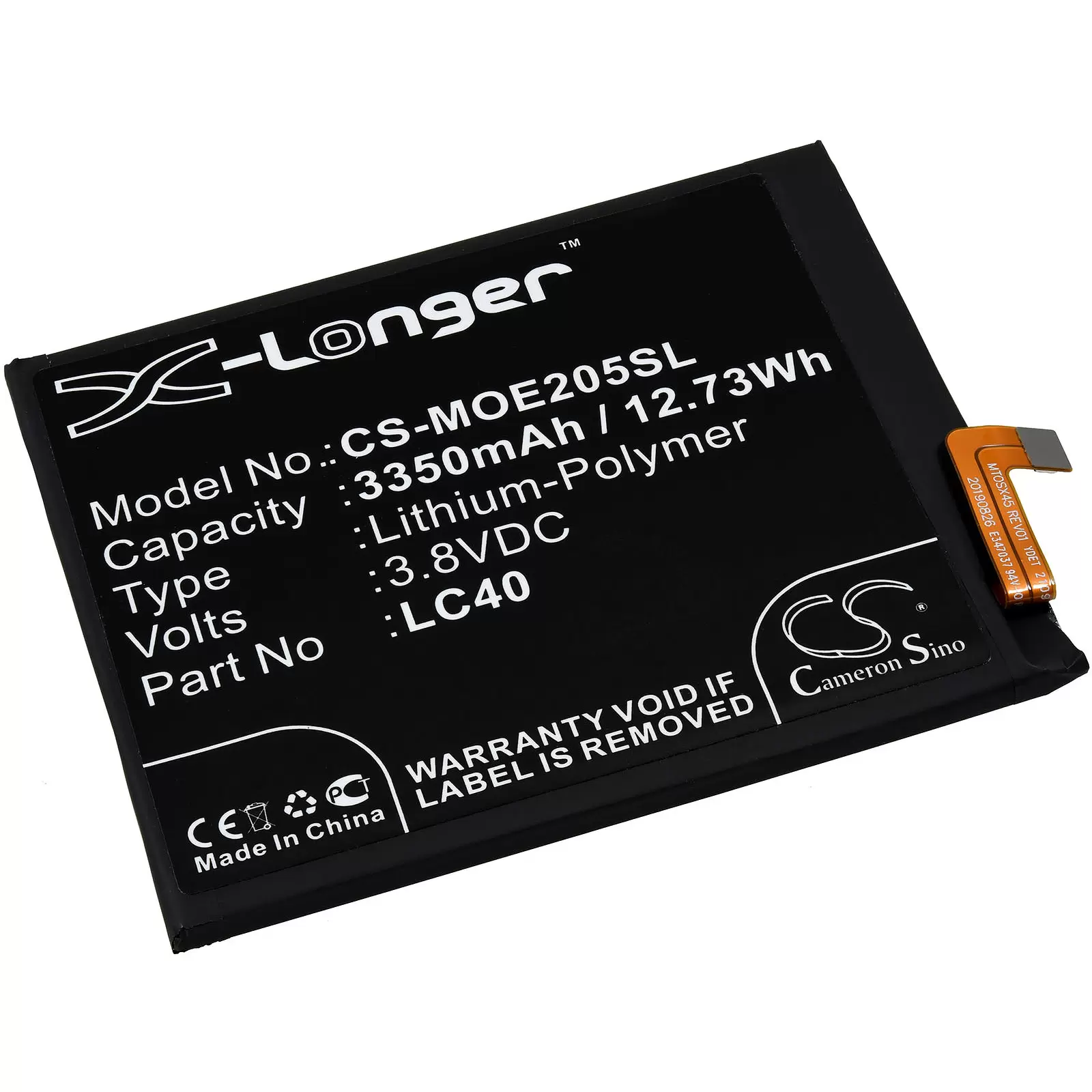 Akku passend für Smartphone, Handy Motorola Moto E7, XT2052DL, Typ LC40 Akku passend für Smartphone, Handy Motorola Moto E7, XT2052DL, Typ LC40