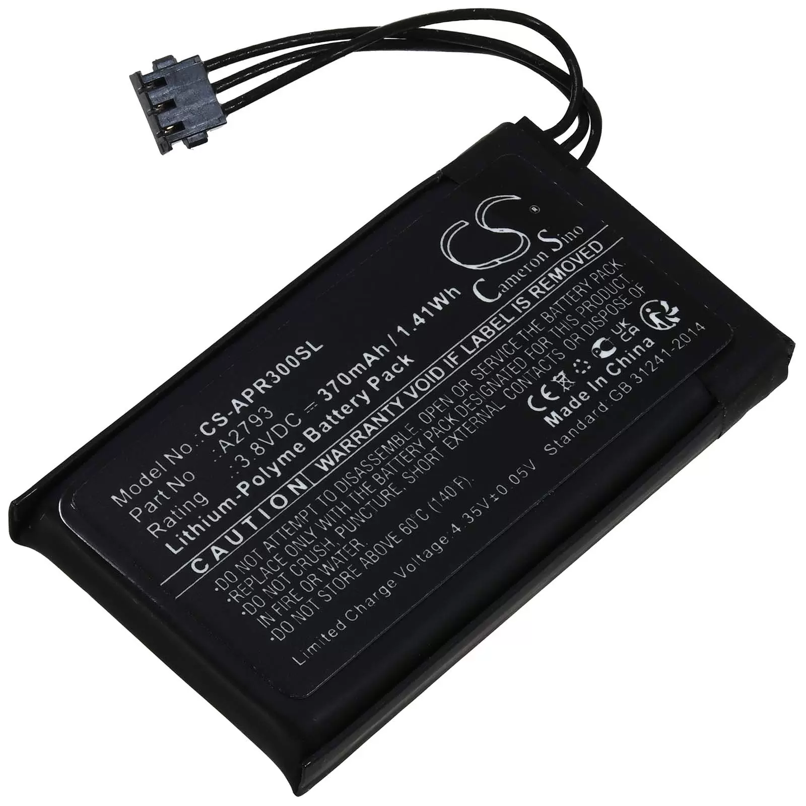 Akku kompatibel mit Apple AirPods 3 Charging Case Typ A2793 Akku kompatibel mit Apple AirPods 3 Charging Case Typ A2793