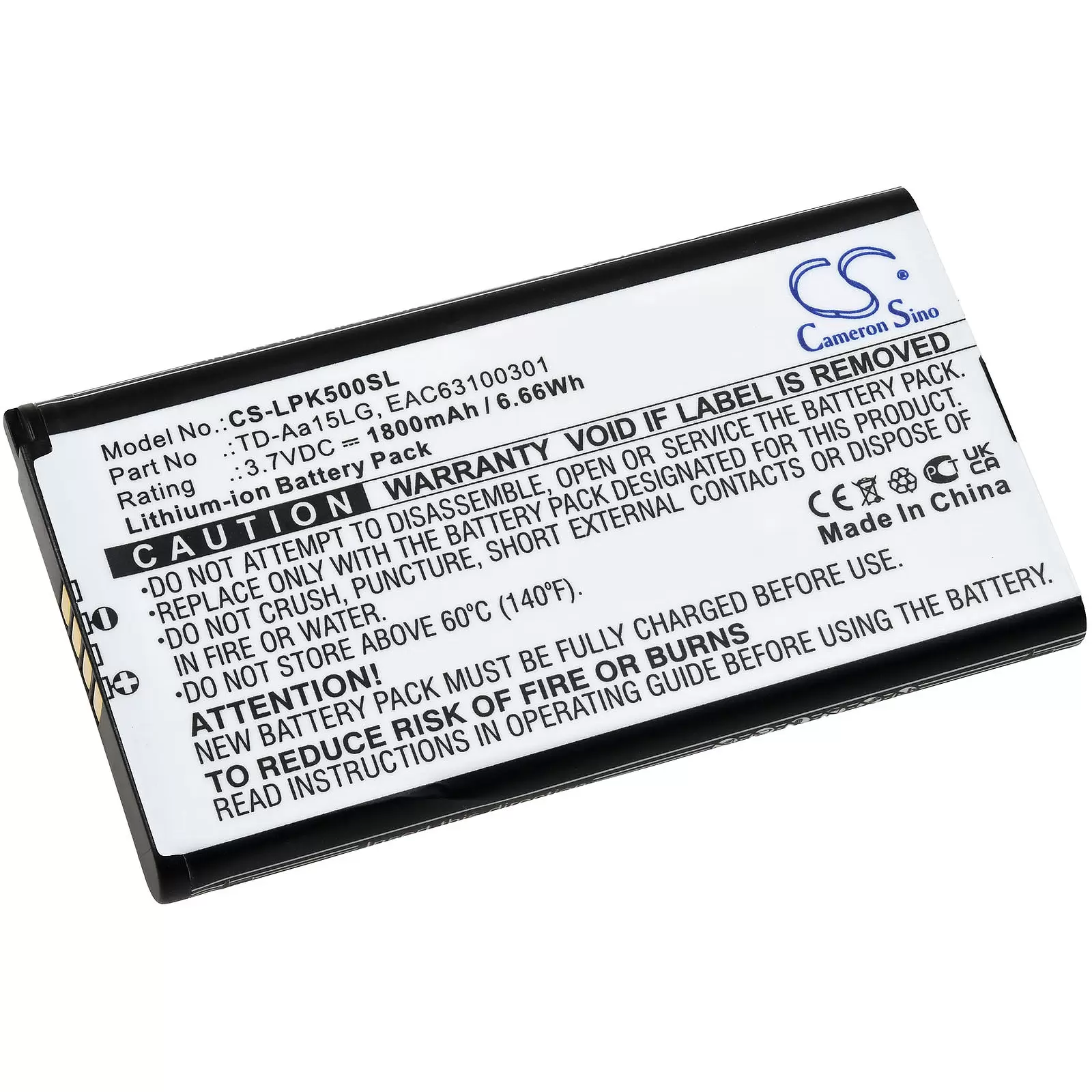 Akku passend für Lautsprecher, Speaker LG Music Flow P5, P5 Strap, NP5550B, Typ TD-Aa15LG Akku passend für Lautsprecher, Speaker LG Music Flow P5, P5 Strap, NP5550B, Typ TD-Aa15LG