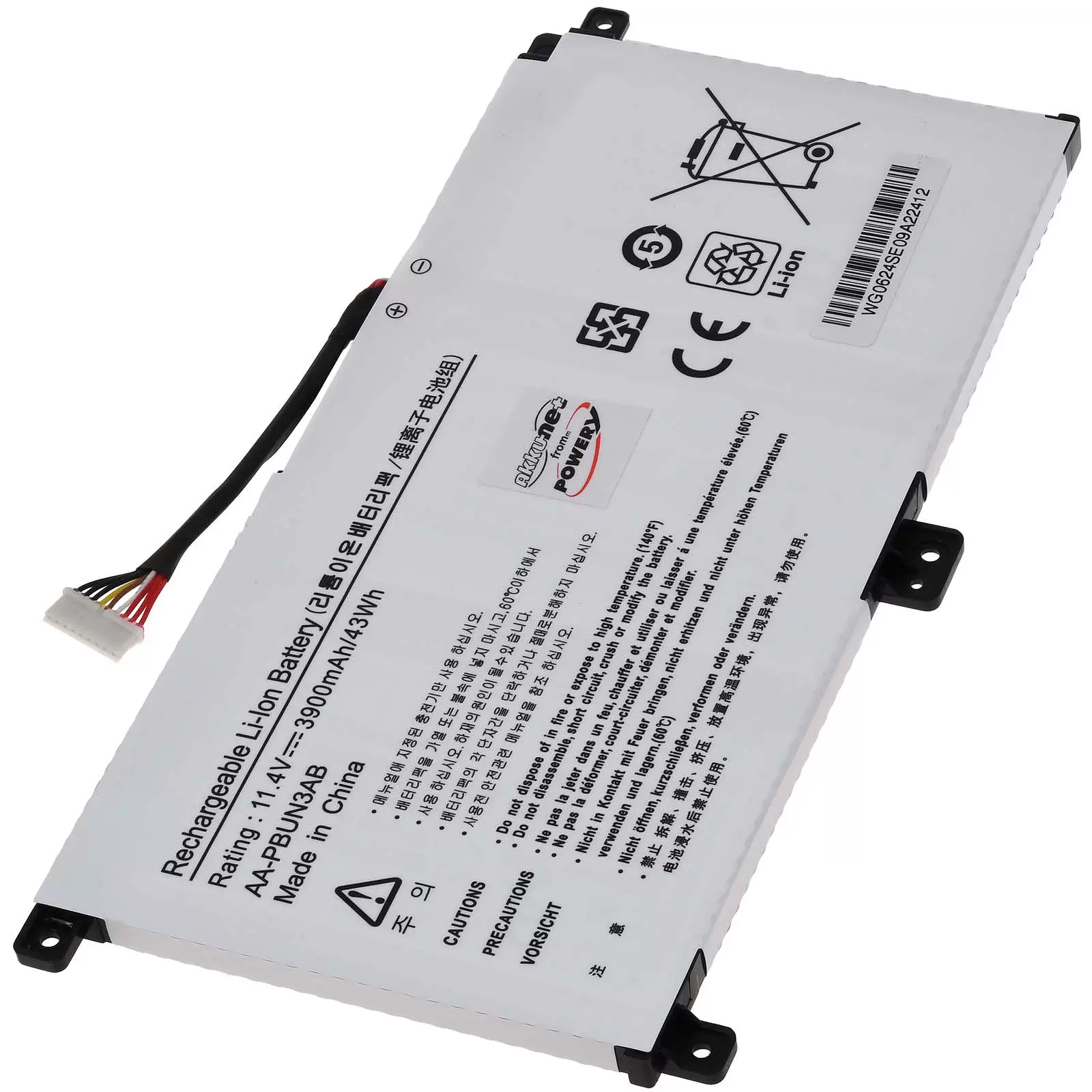 Akku passend für Laptop Samsung NT500R5L NT501R5L Typ AA-PBUN3AB Akku passend für Laptop Samsung NT500R5L NT501R5L Typ AA-PBUN3AB