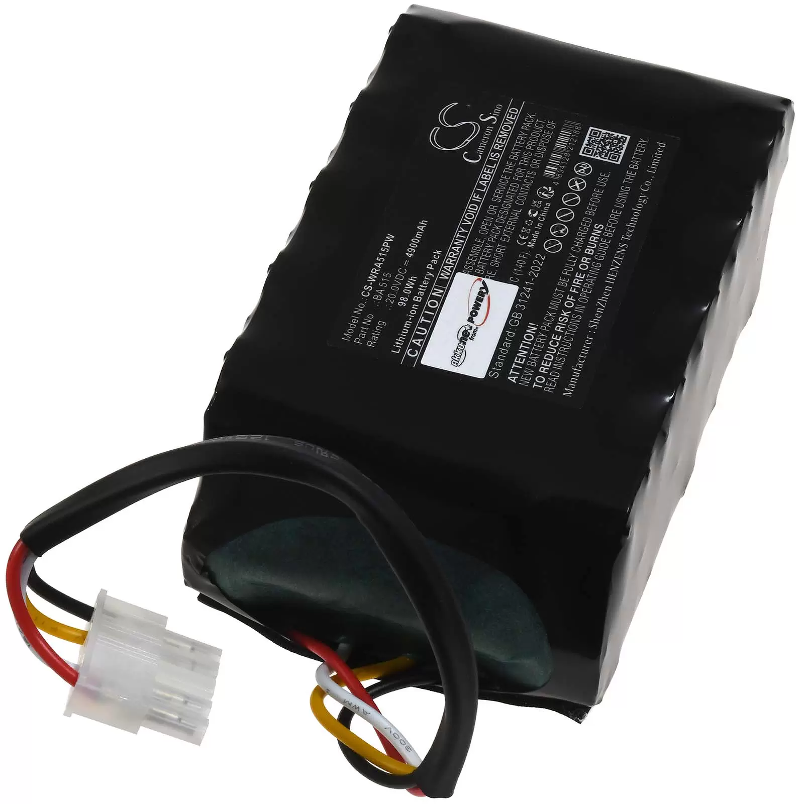 Akku passend für Mähroboter Mowox RM 900 WiU-SC RM 500 WiU-SN Typ MWA515 Akku passend für Mähroboter Mowox RM 900 WiU-SC RM 500 WiU-SN Typ MWA515