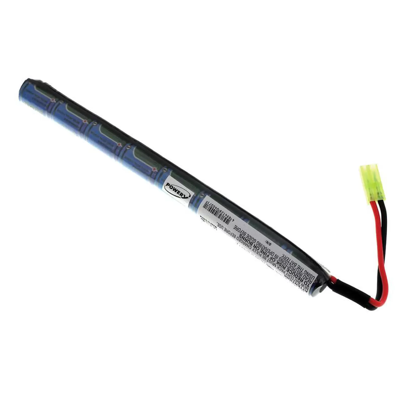 Akku für Softair-Waffen 9,6V-1500mAh (8 Zellen in Reihe)