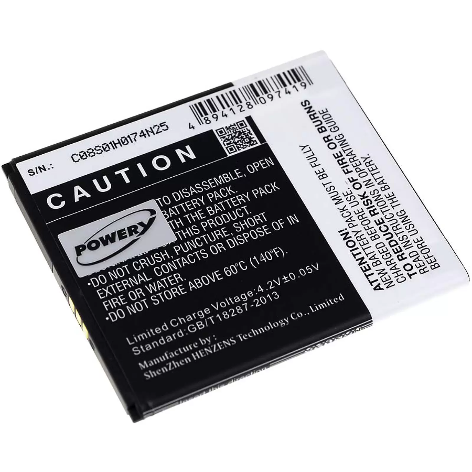 Akku für Wiko Rainbow 4G / WAX / Typ L5503AE Akku für Wiko Rainbow 4G / WAX / Typ L5503AE