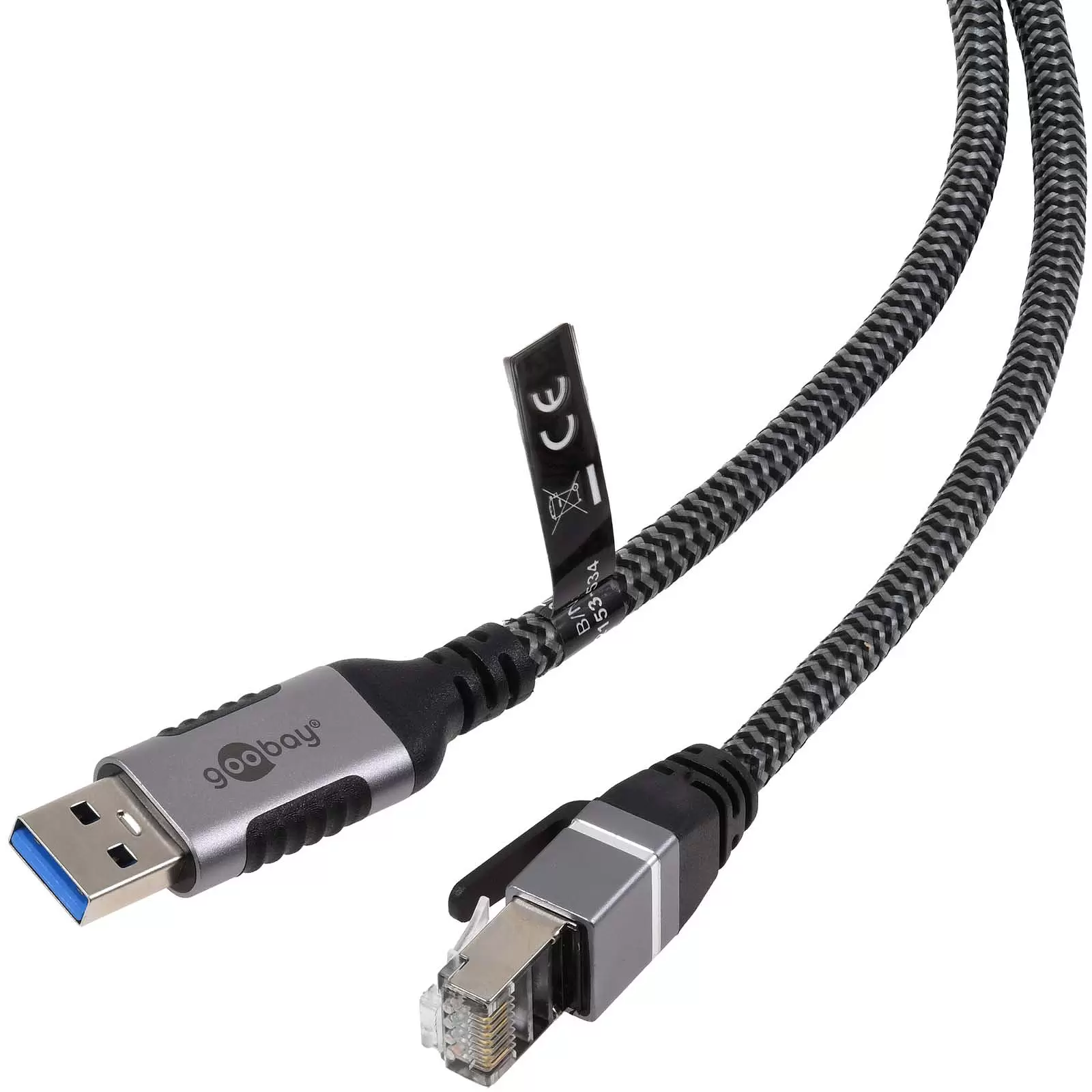Ethernet-Kabel USB-A 3.0 auf RJ45 1,5 m Ethernet-Kabel USB-A 3.0 auf RJ45 1,5 m