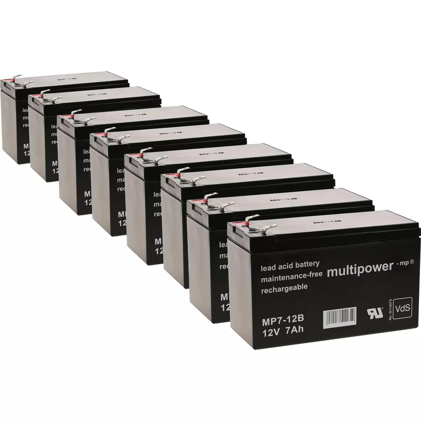 Ersatzakku multipower für USV APC Smart-UPS XL 3000 RM 3U / Typ RBC12 u.a. 12V 7Ah ersetzt 7,2Ah Ersatzakku multipower für USV APC Smart-UPS XL 3000 RM 3U / Typ RBC12 u.a. 12V 7Ah ersetzt 7,2Ah