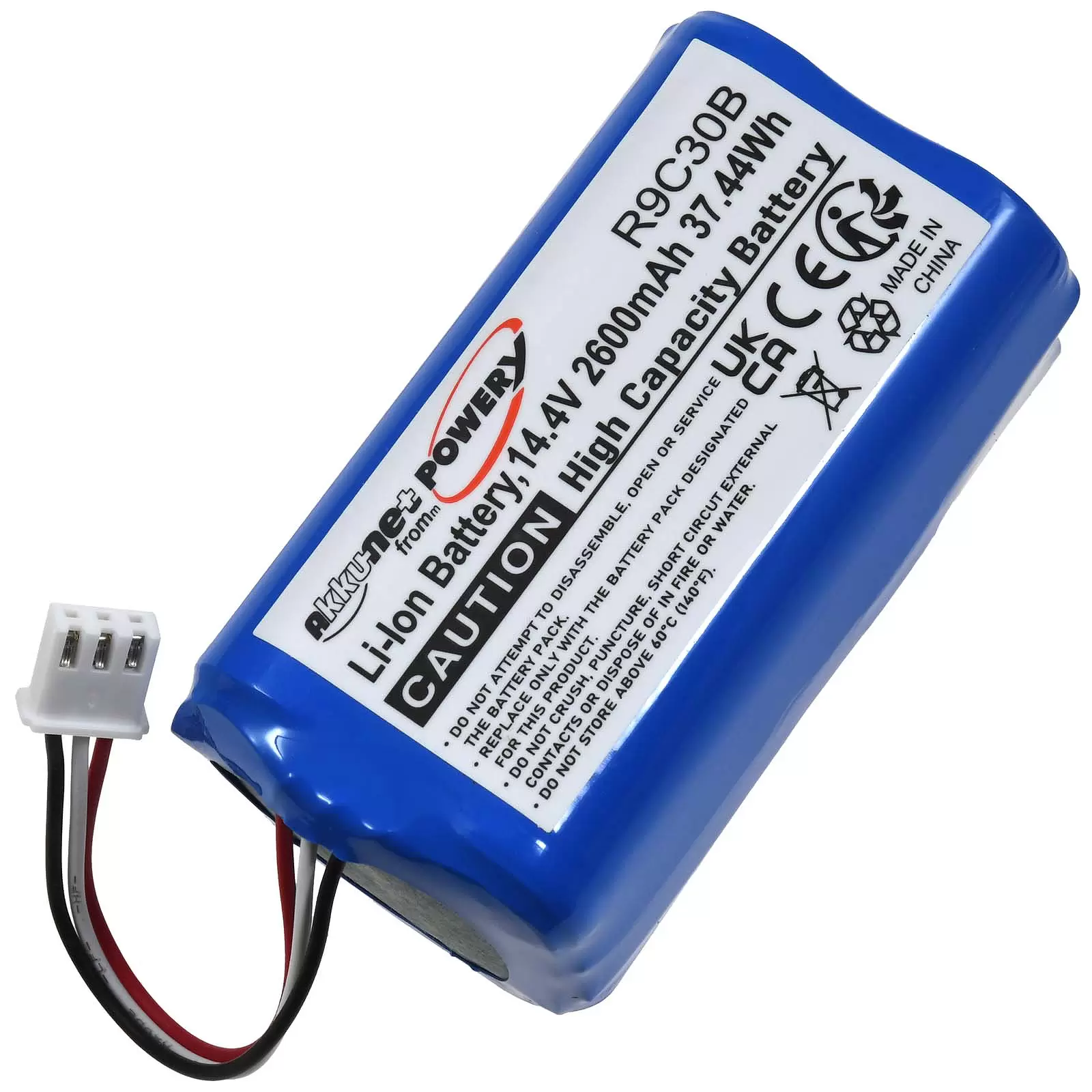 Akku für Saugroboter Liectroux C30B, C30B 2D, Midea M4, Typ MD-C30B Akku für Saugroboter Liectroux C30B, C30B 2D, Midea M4, Typ MD-C30B