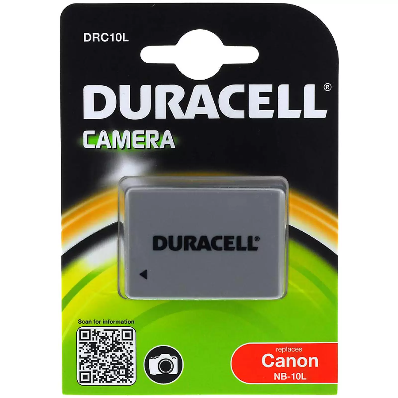 Duracell Akku DRC10L für Canon NB-10L