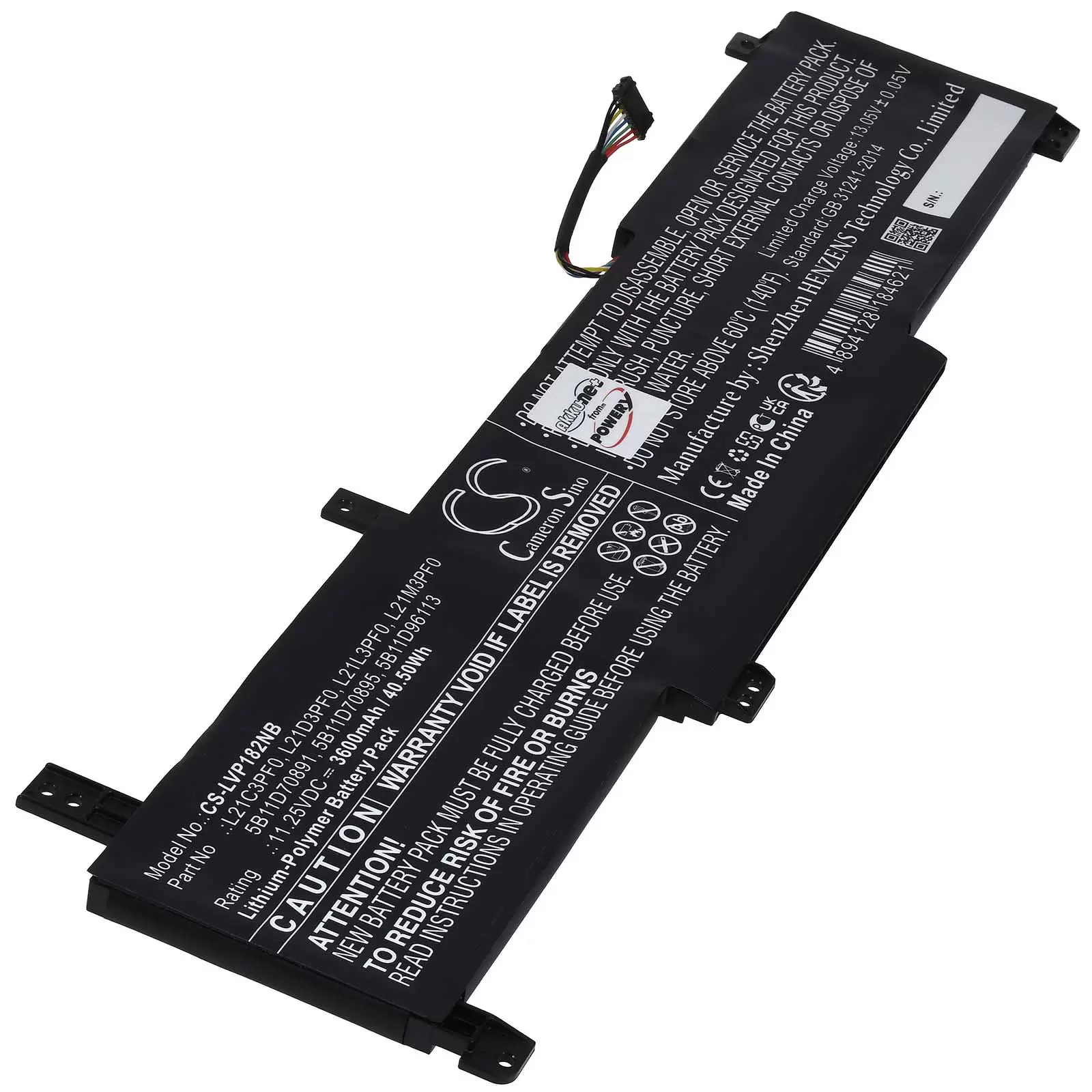 Akku passend für Laptop Lenovo IdeaPad 1 15IJL7 IdeaPad 1 15IGL7 Typ L21M3PF0