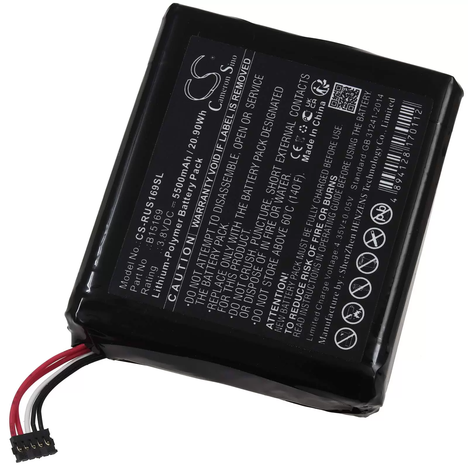 Akku passend für Überwachungskamera Home Security Ring Stick Up Cam Typ B15169 Akku passend für Überwachungskamera Home Security Ring Stick Up Cam Typ B15169