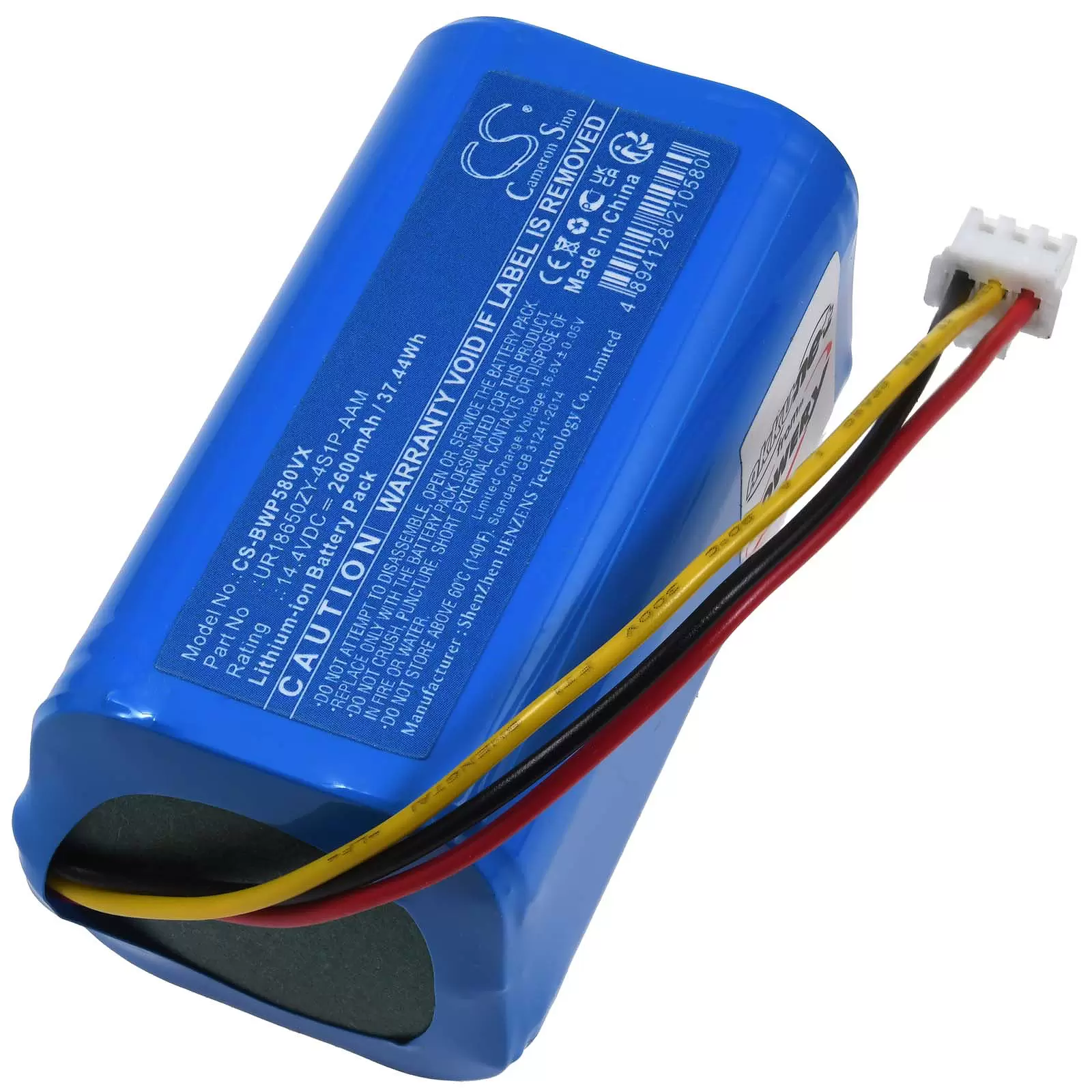 Akku passend für Saugroboter Bobsweep Bob PetHair Plus WVP58021 Typ UR18650ZY-4S1P-AAM Akku passend für Saugroboter Bobsweep Bob PetHair Plus WVP58021 Typ UR18650ZY-4S1P-AAM