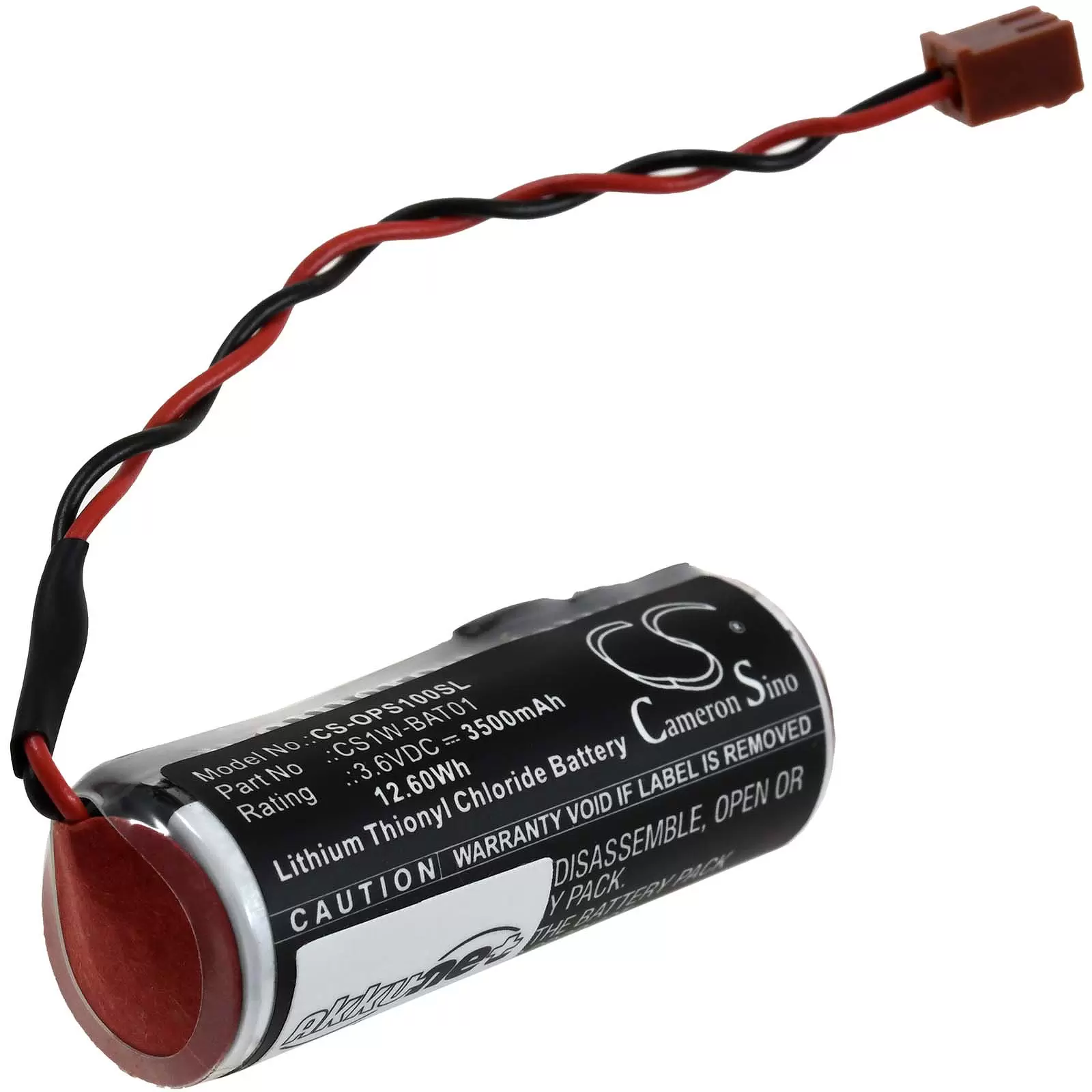 SPS-Lithiumbatterie kompatibel mit Panasonic VR4 / VR8 / VR-004 / Typ ER6VCT SPS-Lithiumbatterie kompatibel mit Panasonic VR4 / VR8 / VR-004 / Typ ER6VCT