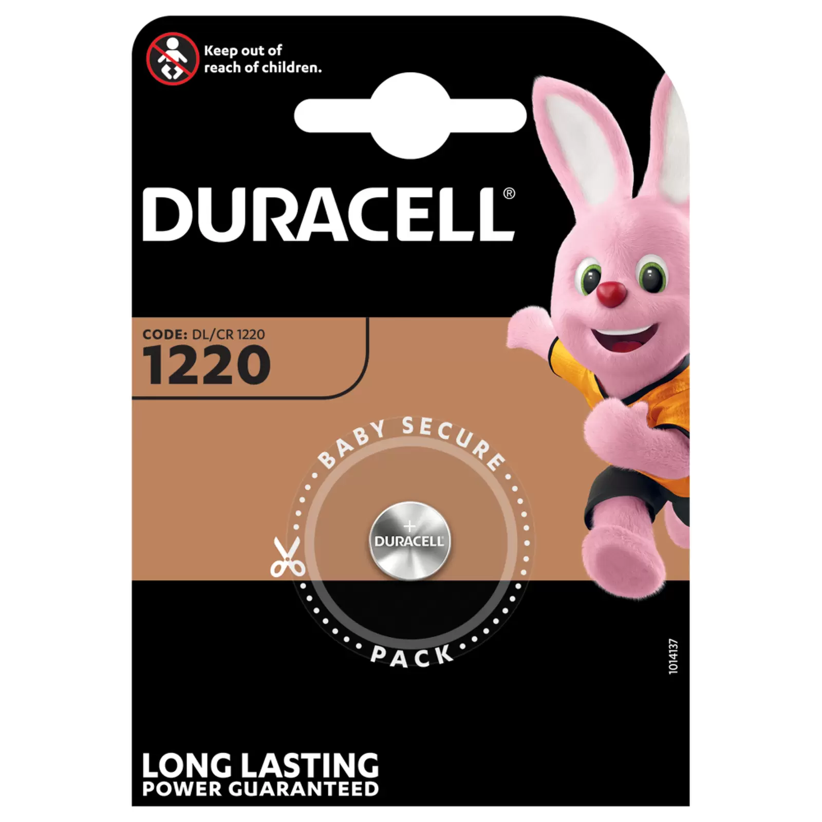 Lithium Knopfzelle Duracell DL1220 / CR1220 1er Blister