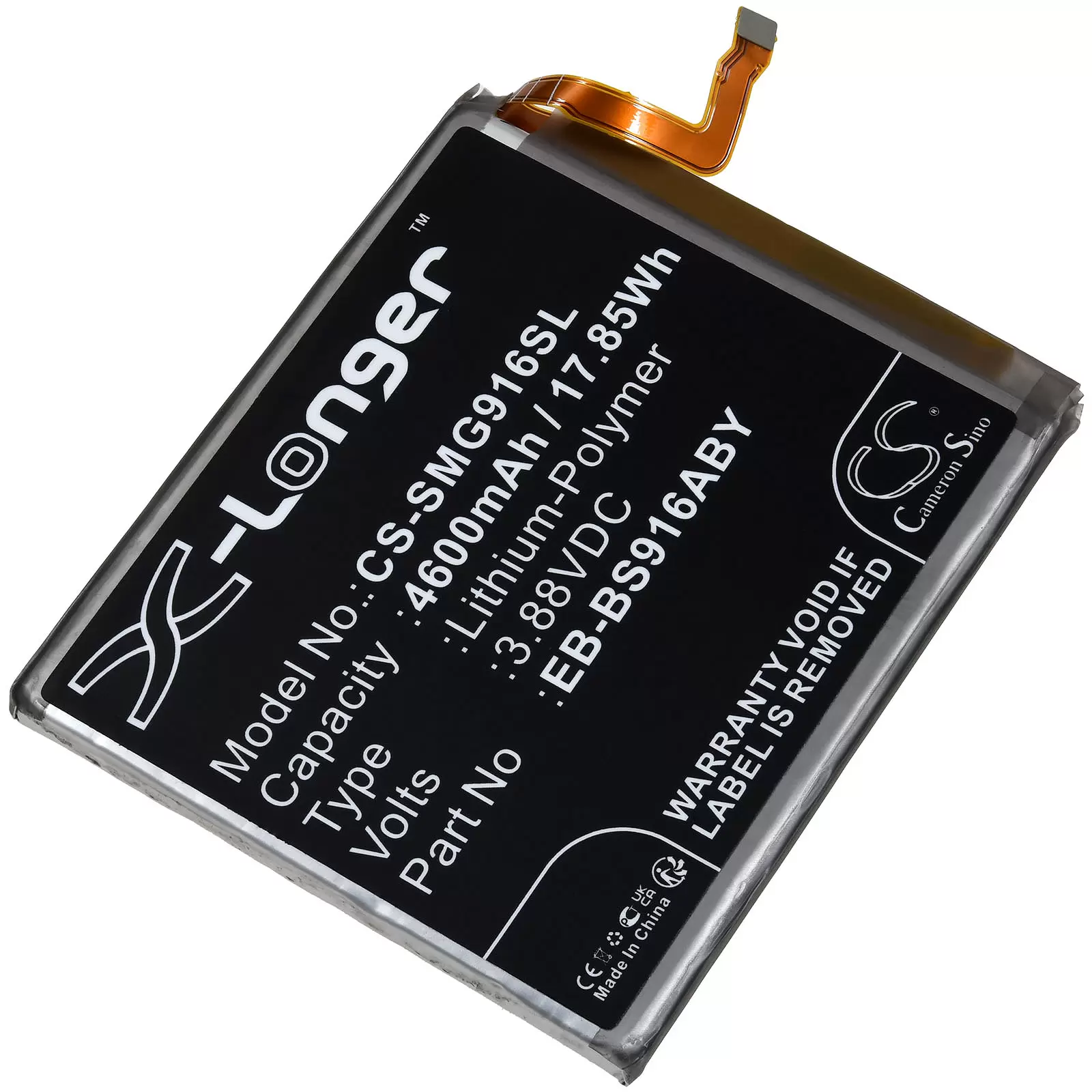 Akku passend für Samsung Galaxy S23+ 5G SM-S916B Smartphone Typ EB-BS916ABY
