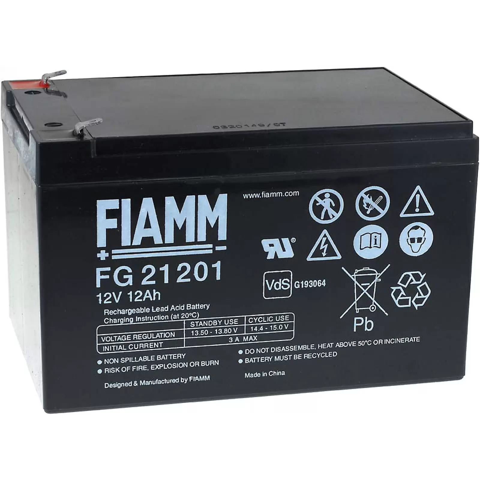 FIAMM Bleiakku FG21202 Vds FIAMM Bleiakku FG21202 Vds