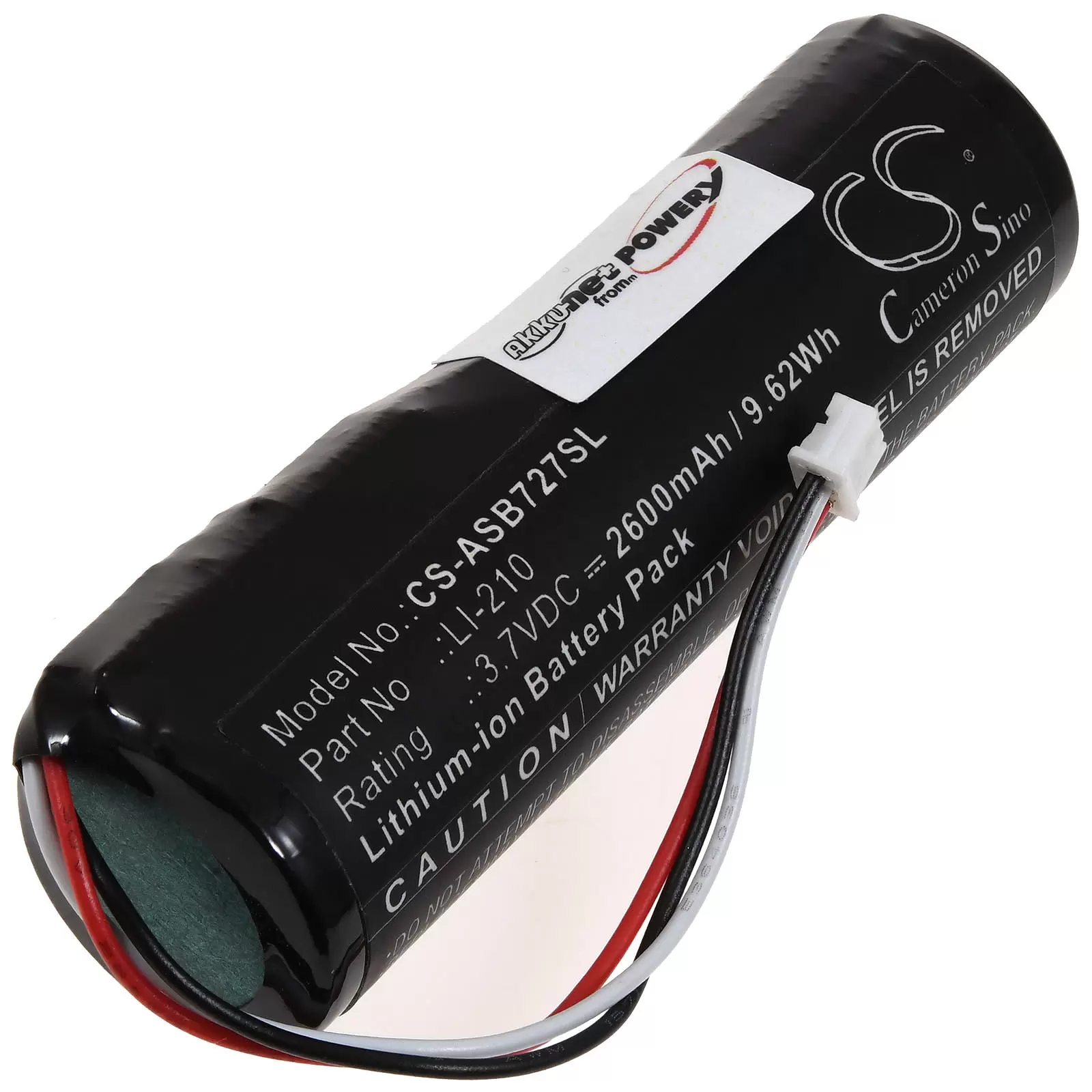 Akku passend für Bluetooth-Plattenspieler Audio-Technica Sound Burger AT-SB727 Typ LI-210 Akku passend für Bluetooth-Plattenspieler Audio-Technica Sound Burger AT-SB727 Typ LI-210