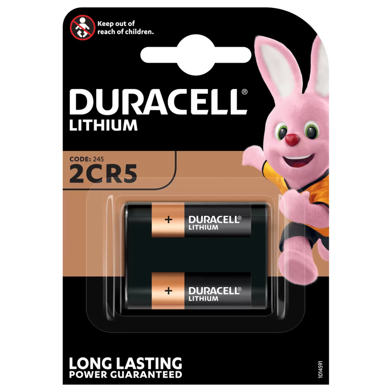 Foto Batterie Duracell M3 Typ 2CR5 / 2CR5M / 245 1er Blister