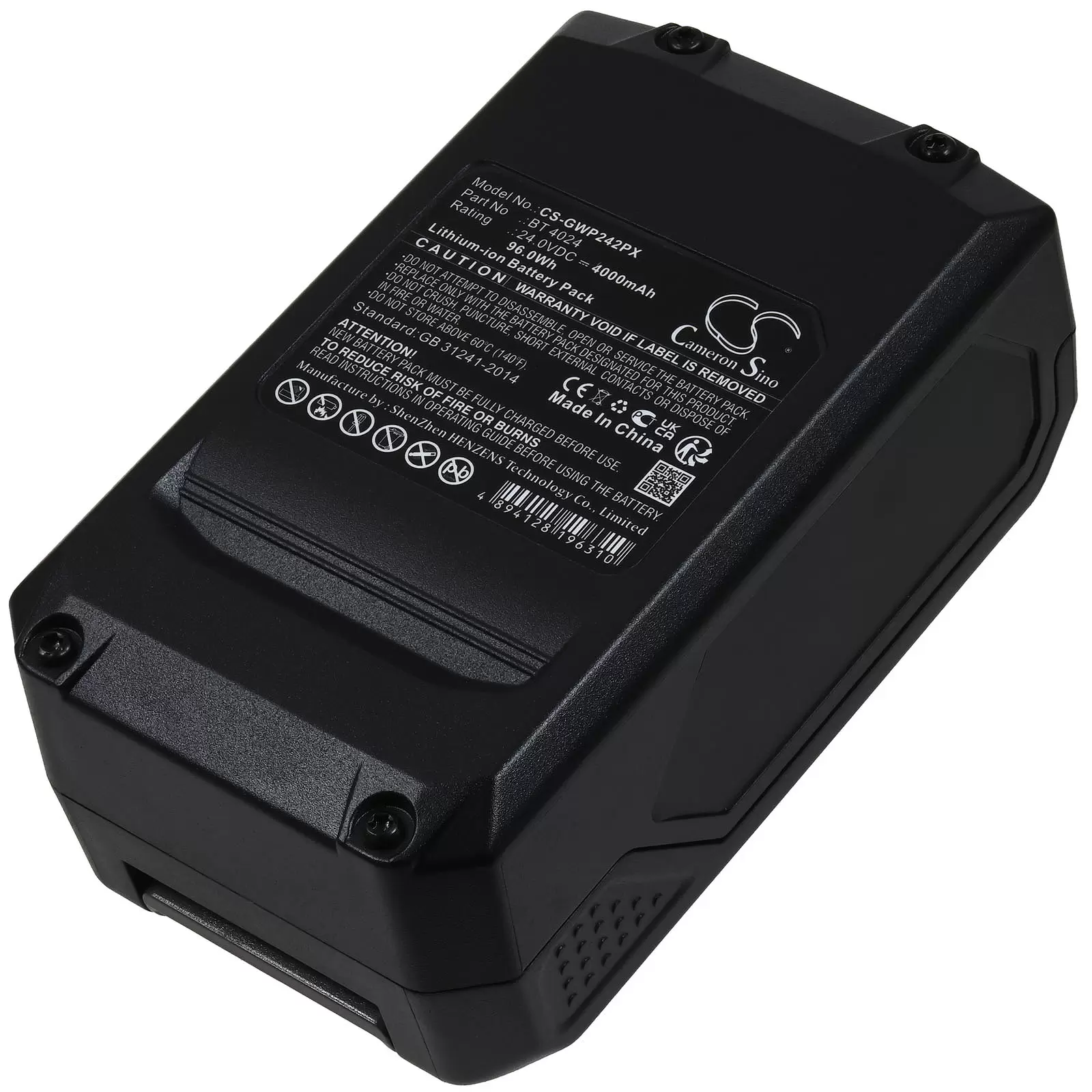 Akku für Kettensäge Stiga SC 24 AE / Multi-Tool SMT 24 AE / Typ G24B2 Schwarz Akku für Kettensäge Stiga SC 24 AE / Multi-Tool SMT 24 AE / Typ G24B2 Schwarz