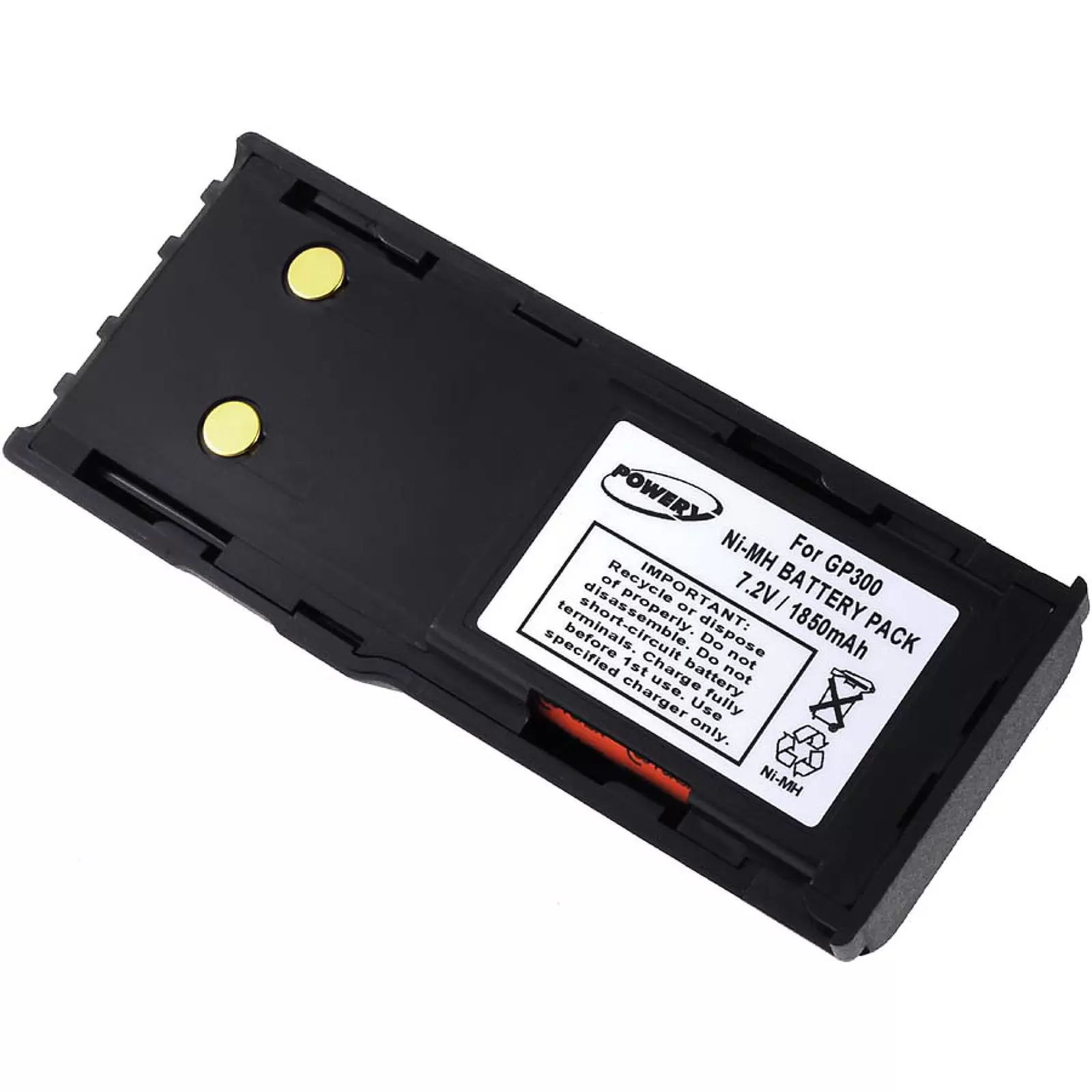 Akku für Motorola GP300/ GP600/ GP88/ Typ HNN9628 NiMH 1800mAh