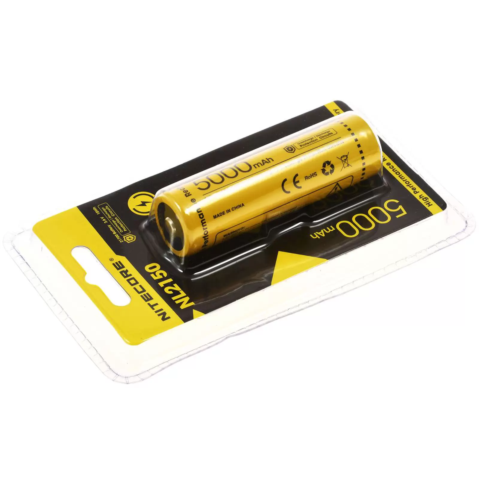 Nitecore Li-Ion Akku Typ 21700 NL2150, 5000mAh