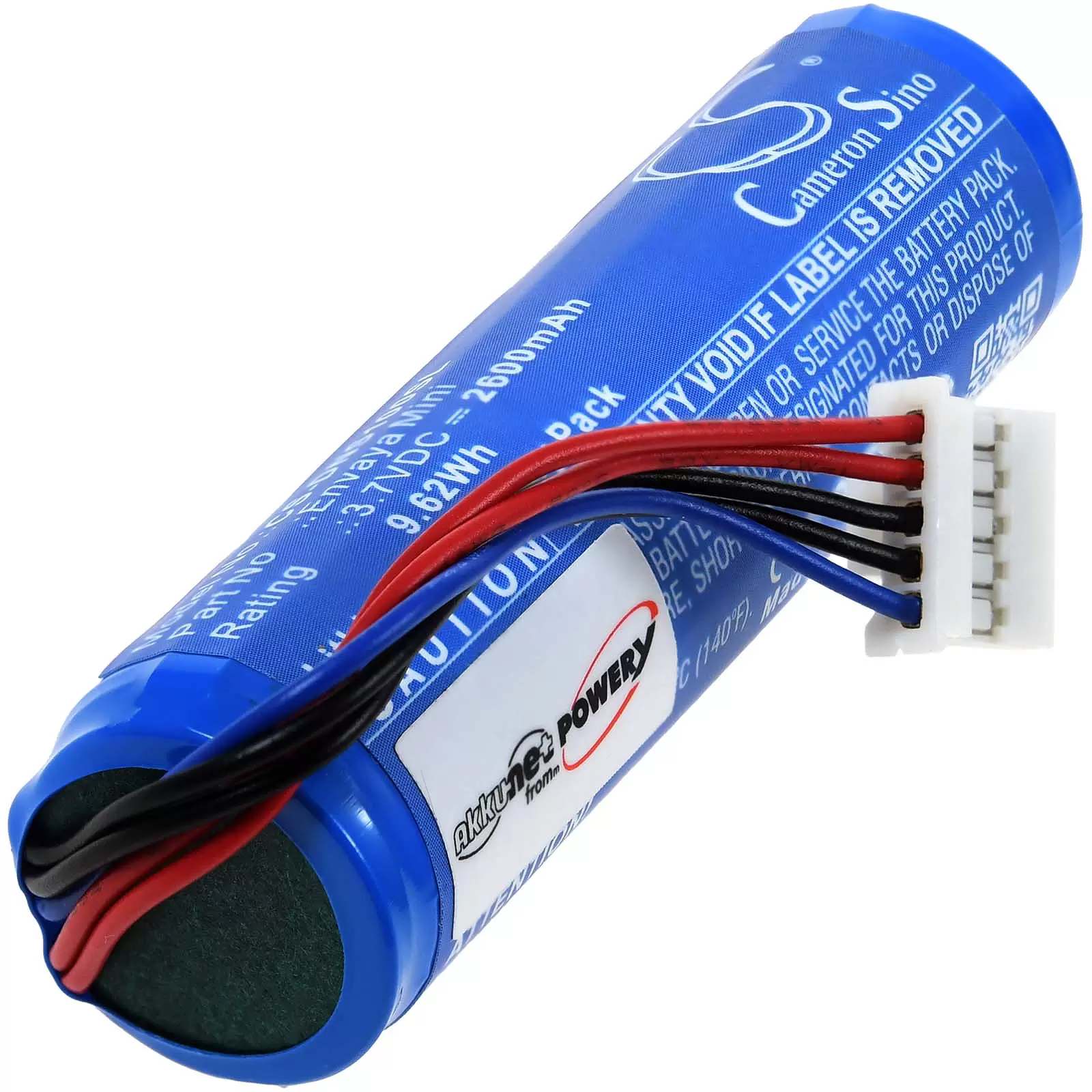 Akku passend für Lautsprecher Denon Envaya Mini, DSB-100, Typ CABICR18650-260 Akku passend für Lautsprecher Denon Envaya Mini, DSB-100, Typ CABICR18650-260