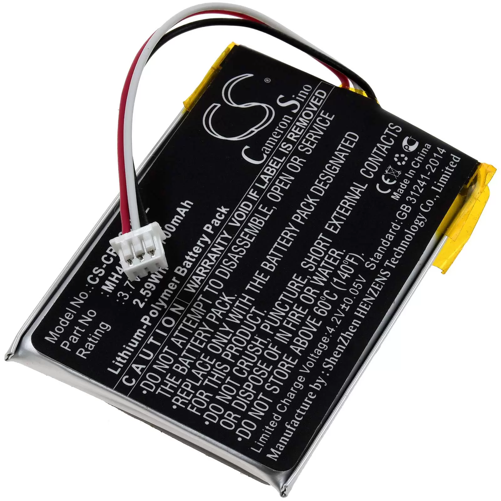 Akku passend für Gaming-Headset Corsair HS70 Void Pro RGB H2100 Dolby 7.1 Typ MH45908 Akku passend für Gaming-Headset Corsair HS70 Void Pro RGB H2100 Dolby 7.1 Typ MH45908