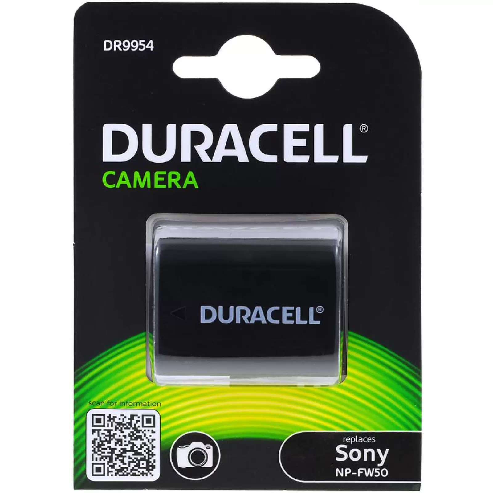 Duracell Akku für Sony Typ NP-FW50 Duracell Akku für Sony Typ NP-FW50